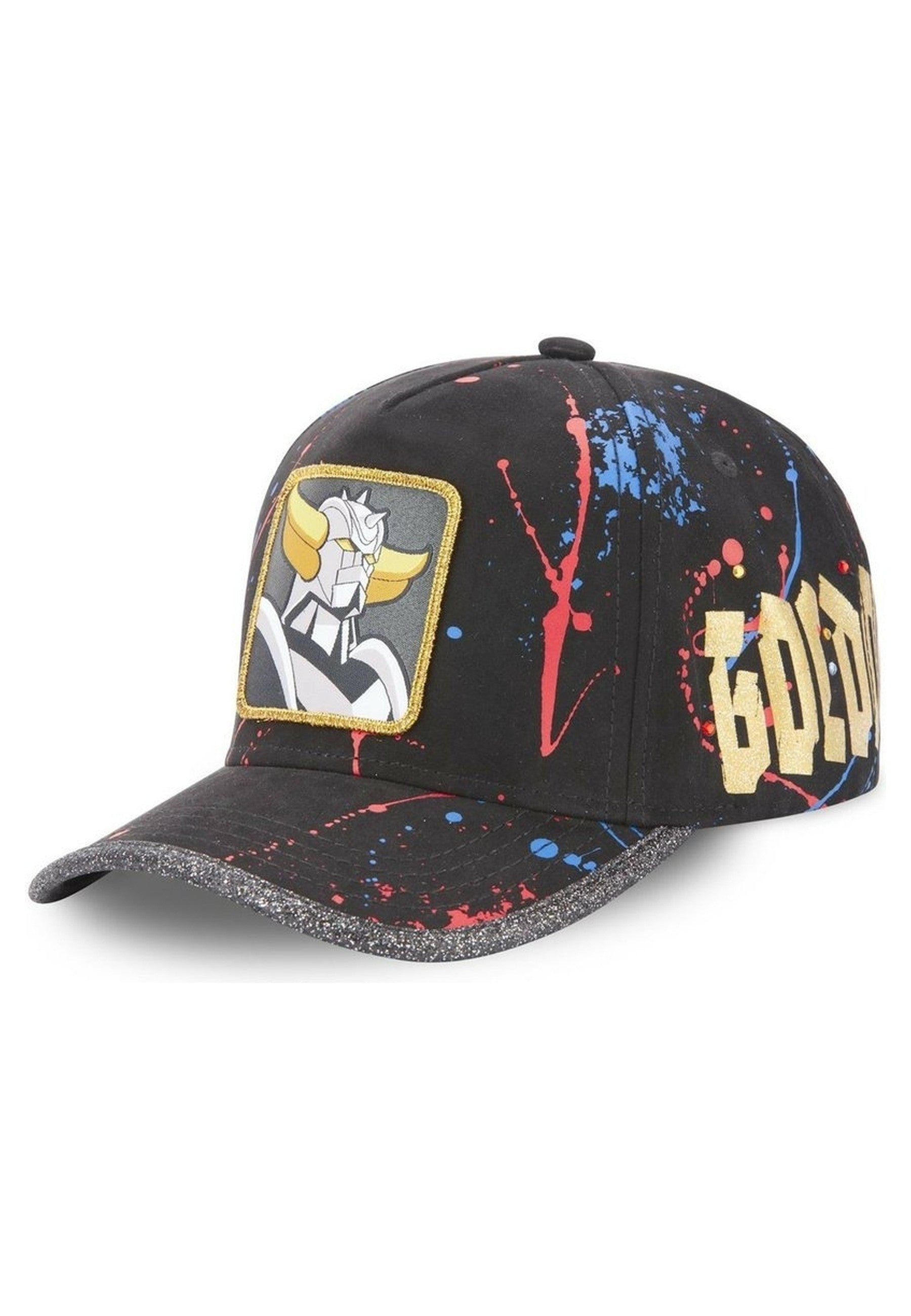 GORRA CAPSLAB NEGRA MAZINGER Z GOL1 PAINTED