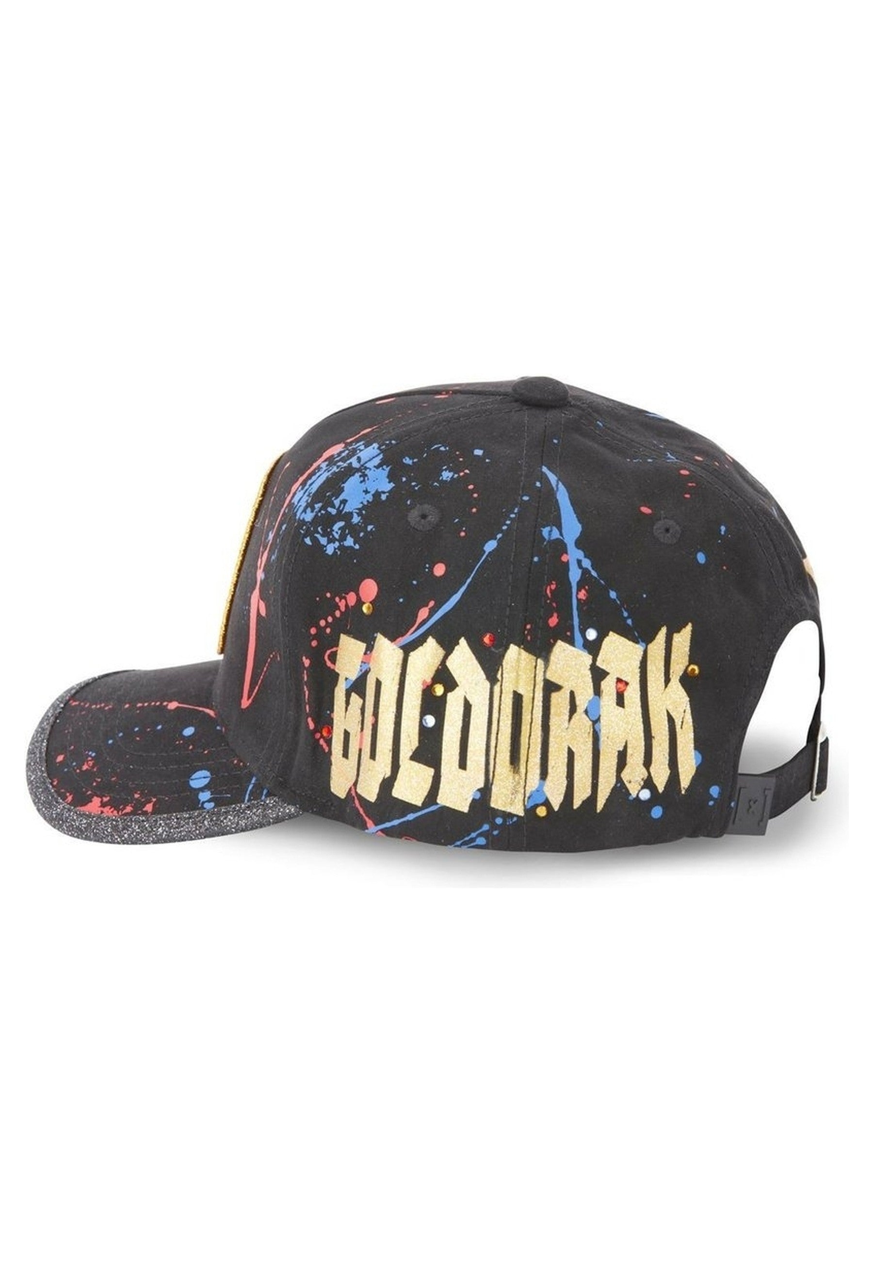 GORRA CAPSLAB NEGRA MAZINGER Z GOL1 PAINTED