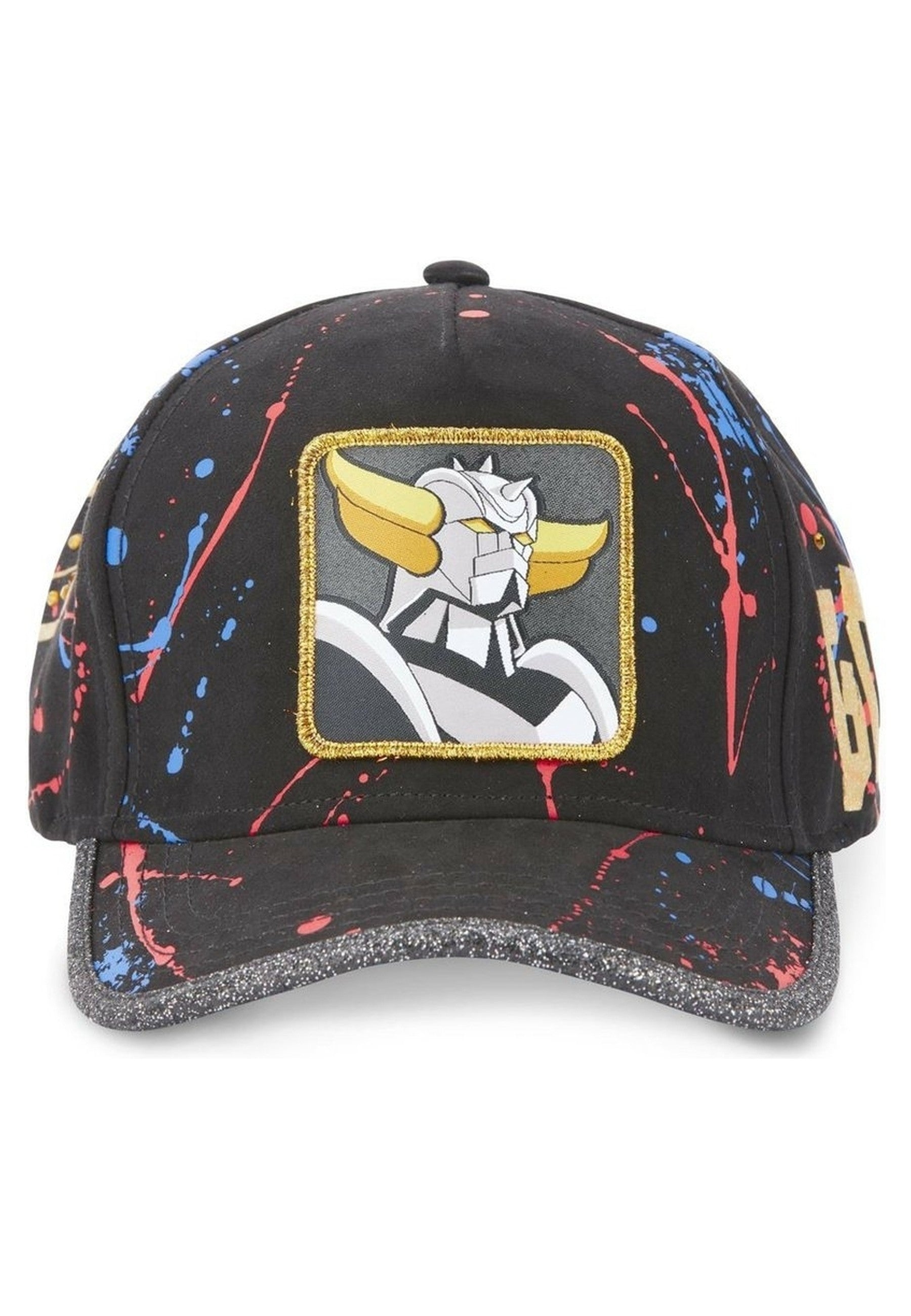 GORRA CAPSLAB NEGRA MAZINGER Z GOL1 PAINTED