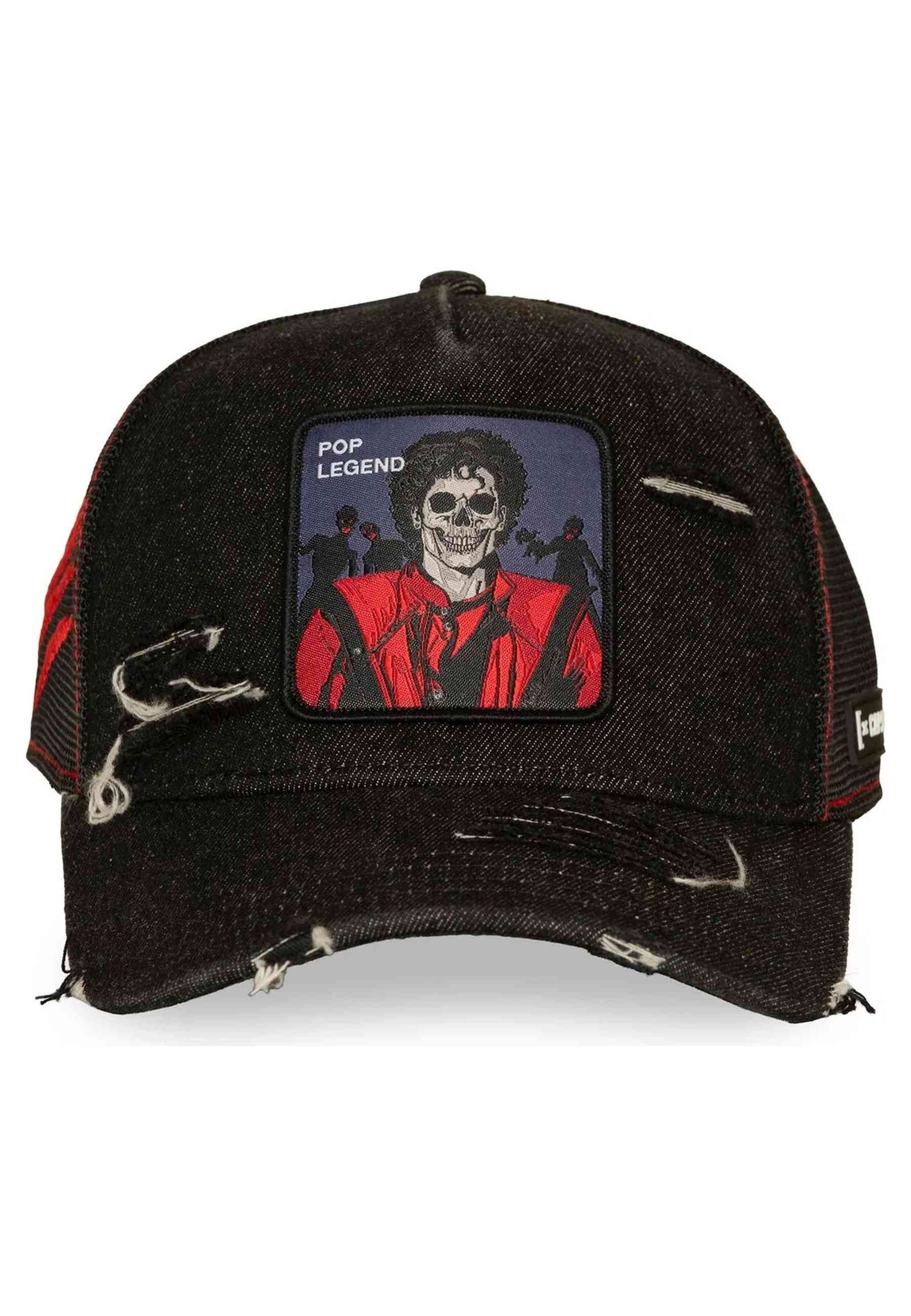 GORRA CAPSLAB NEGRA MICHAEL JACKSON DISTRESSED CAP