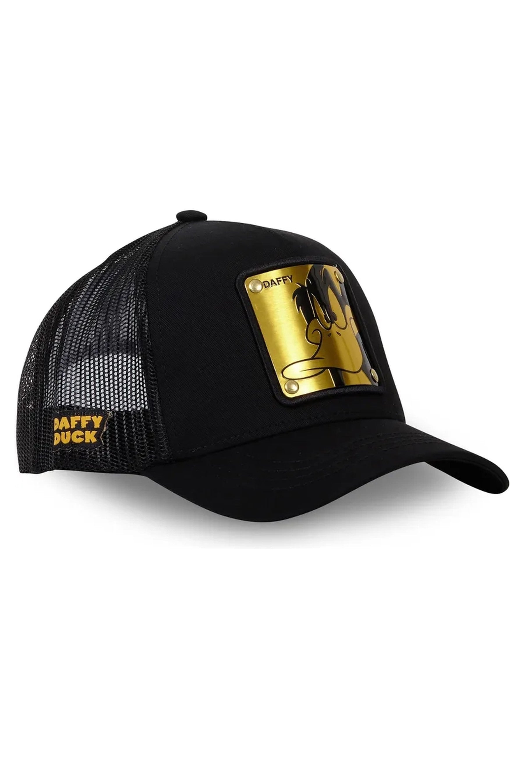 GORRA CAPSLAB NEGRA PATO LUCAS DAF7 GOLD PATCH