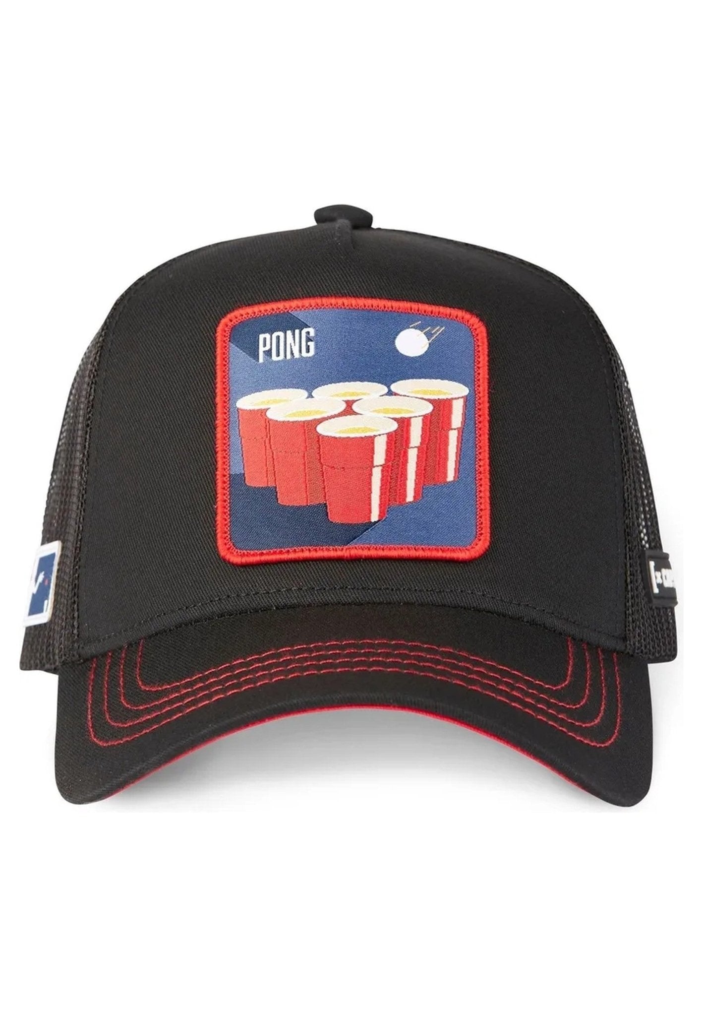 GORRA CAPSLAB NEGRA PONG GAME TRUCKER CAP - AREA ZERO