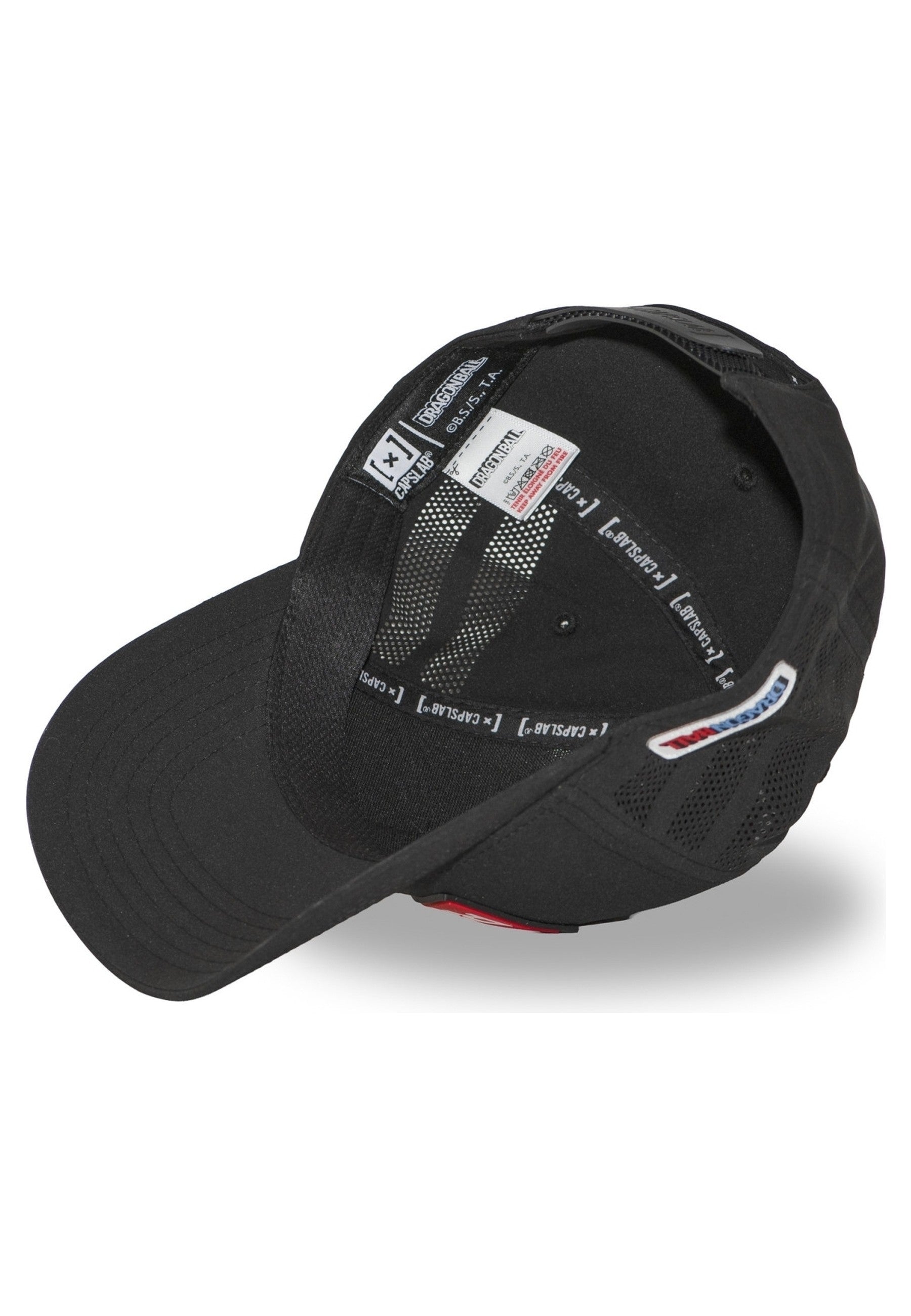 GORRA CAPSLAB NEGRA RED RIBBON SPORT CAP