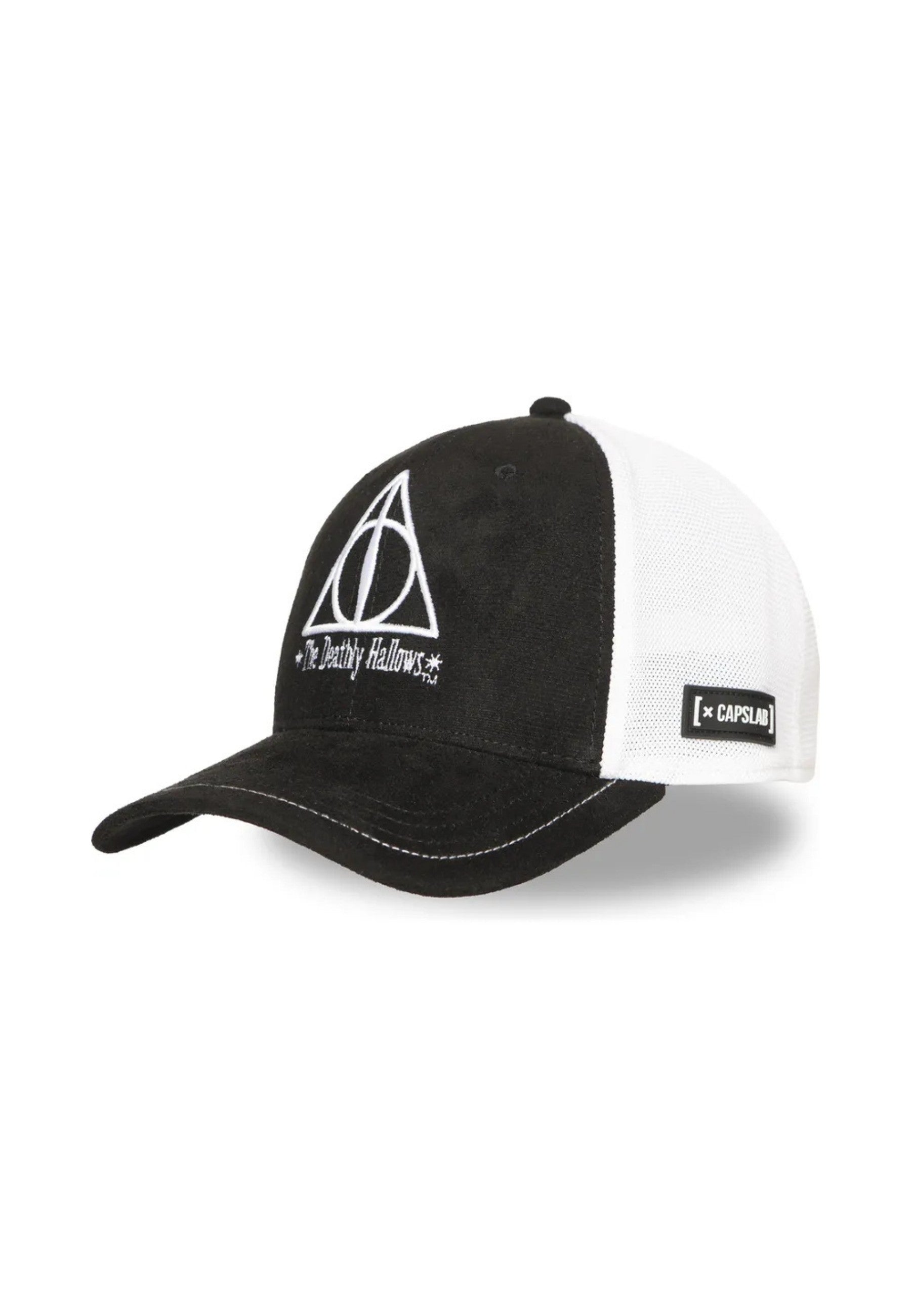 GORRA CAPSLAB NEGRA RELIQUIAS DE LA MUERTE HP3 DEA TRUCKER CAP