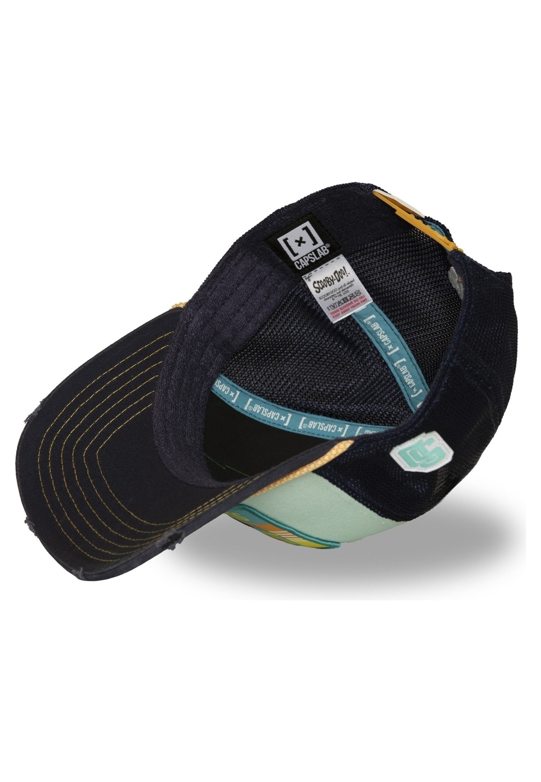 GORRA CAPSLAB NEGRA SCOOBY-DOO VAN TRUCKER CAP