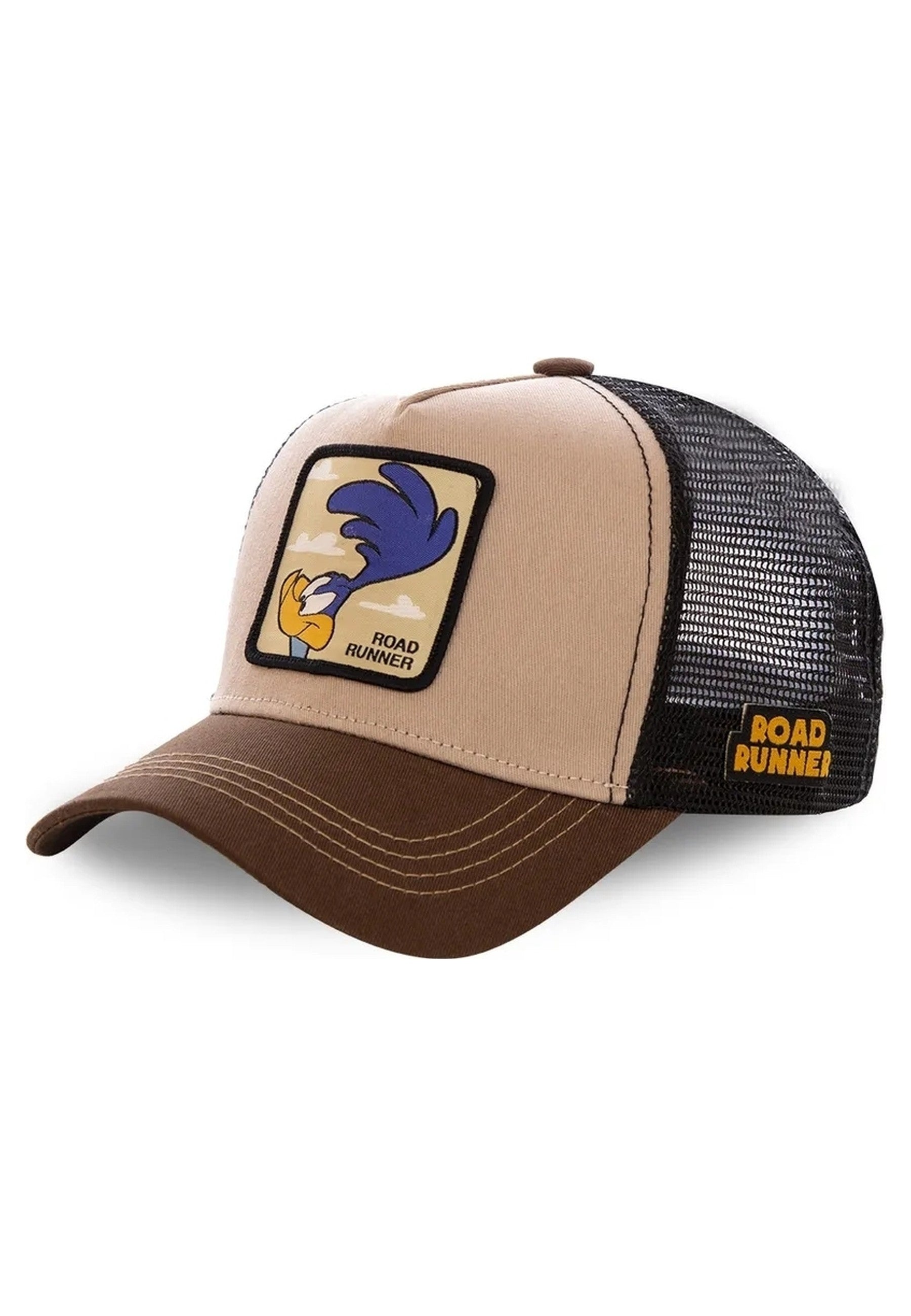 GORRA CAPSLABS MARRON CORRECAMINOS FRENTE TRUCKER