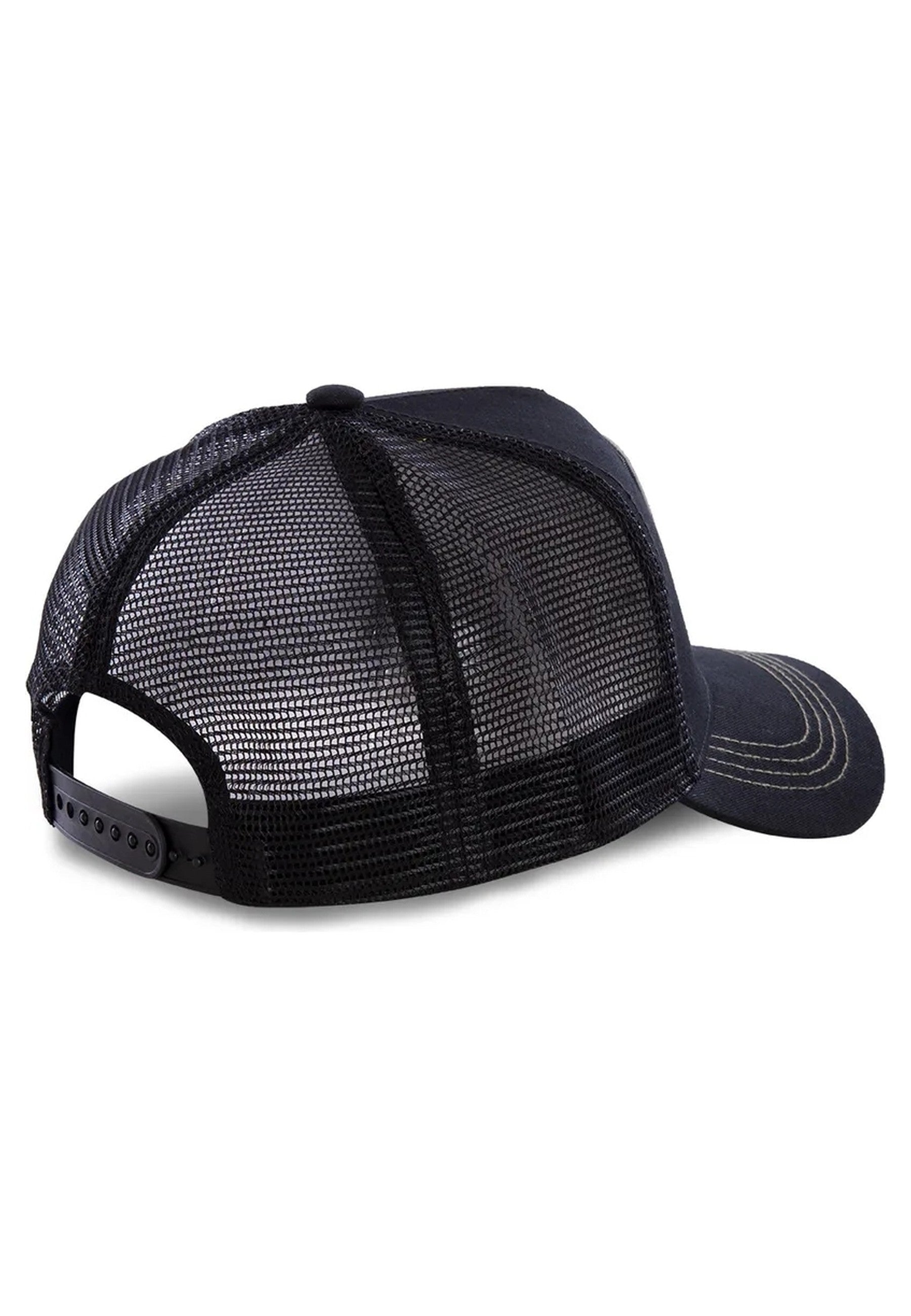 GORRA CAPSLABS NEGRA BUGS BUNNY BORDADO FRENTE VISERA CURVA