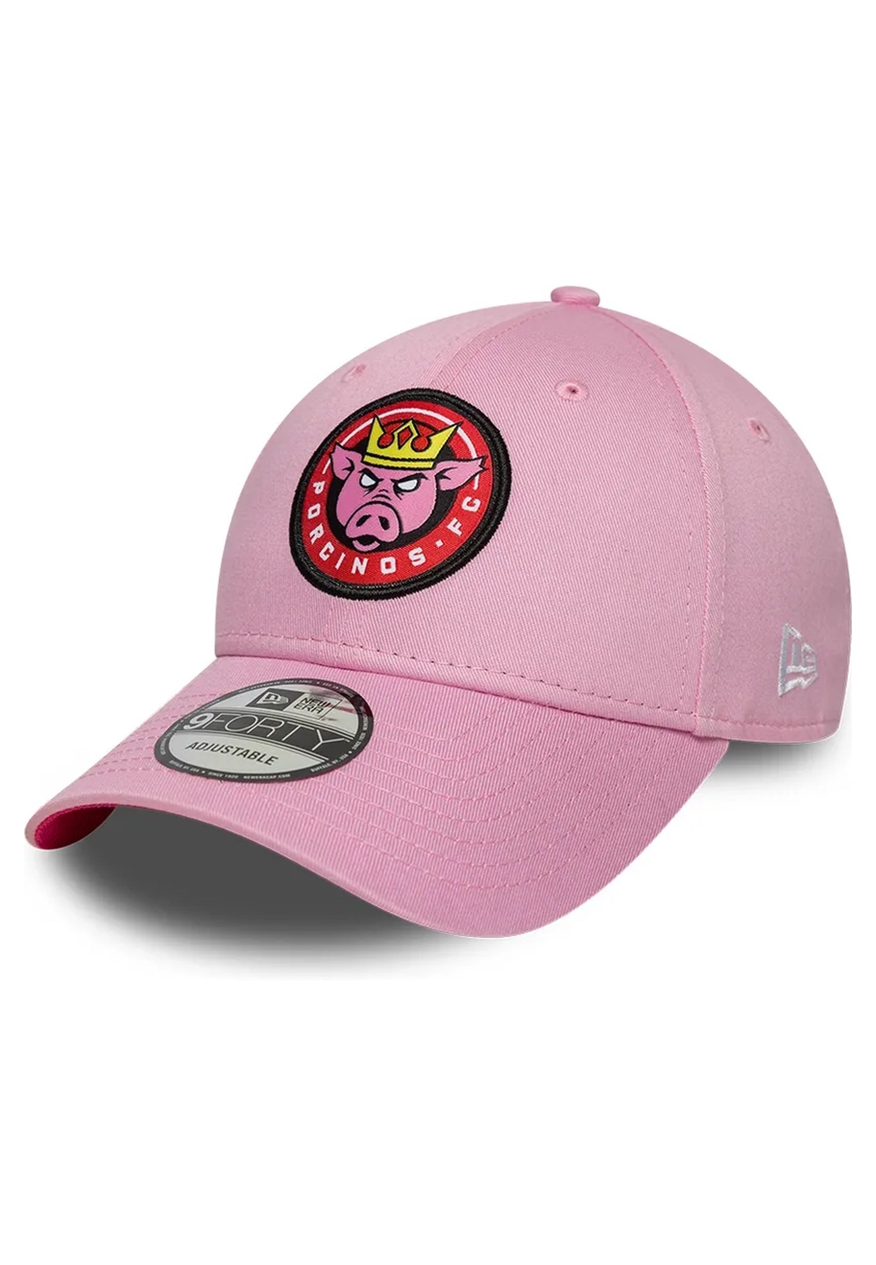 GORRA NEW ERA X KINGS LEAGUE ROSA PORCINOS FC 9FORTY CAP