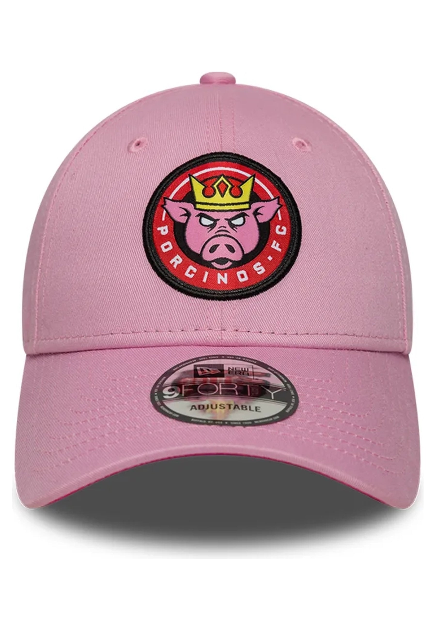 GORRA NEW ERA X KINGS LEAGUE ROSA PORCINOS FC 9FORTY CAP