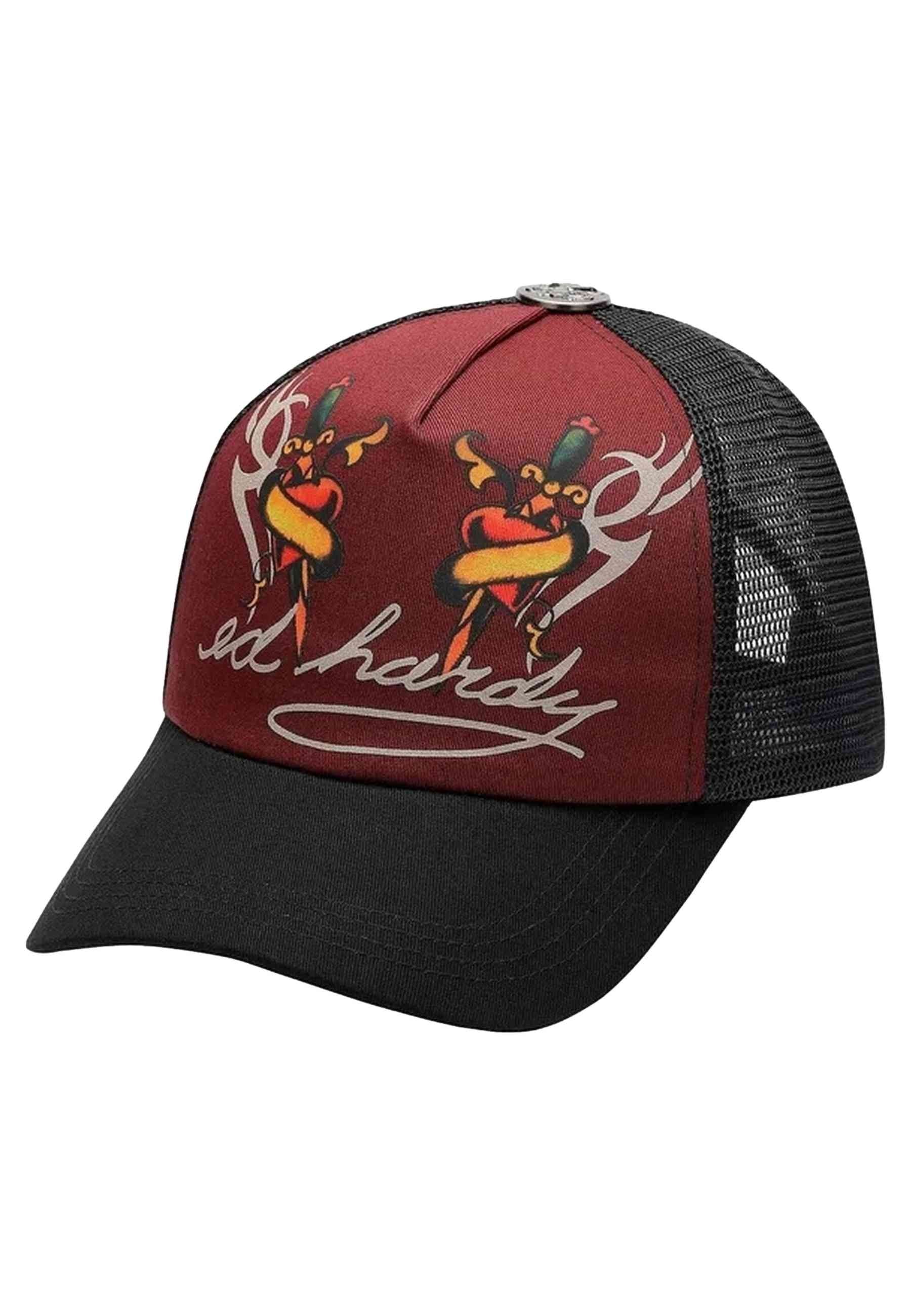 GORRA ED HARDY GRANATE TATOO DAGGER TRUCKER CAP