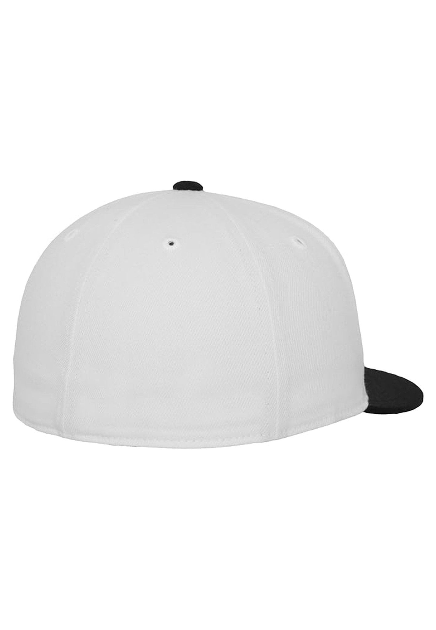 GORRA FLEXFIT BLANCA/NEGRA PREMIUM 210 FITTED 2 - TONE CAP - AREA ZERO