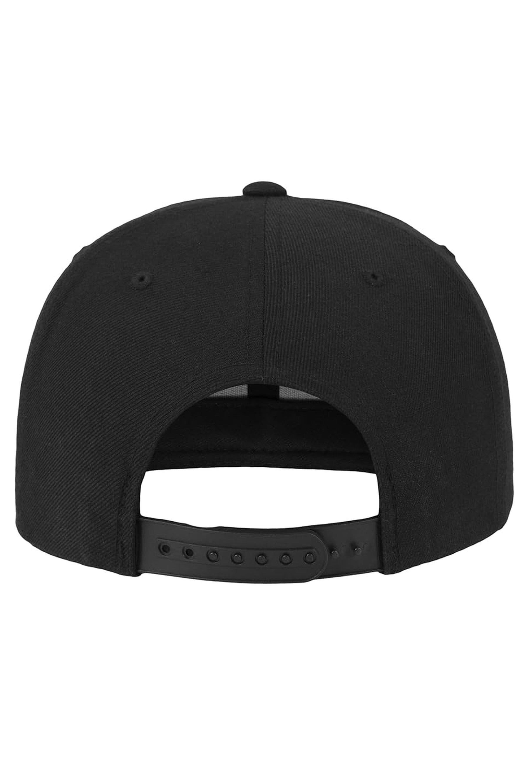 GORRA FLEXTIF NEGRA PLANA COMPTON SNAPBACK CAP