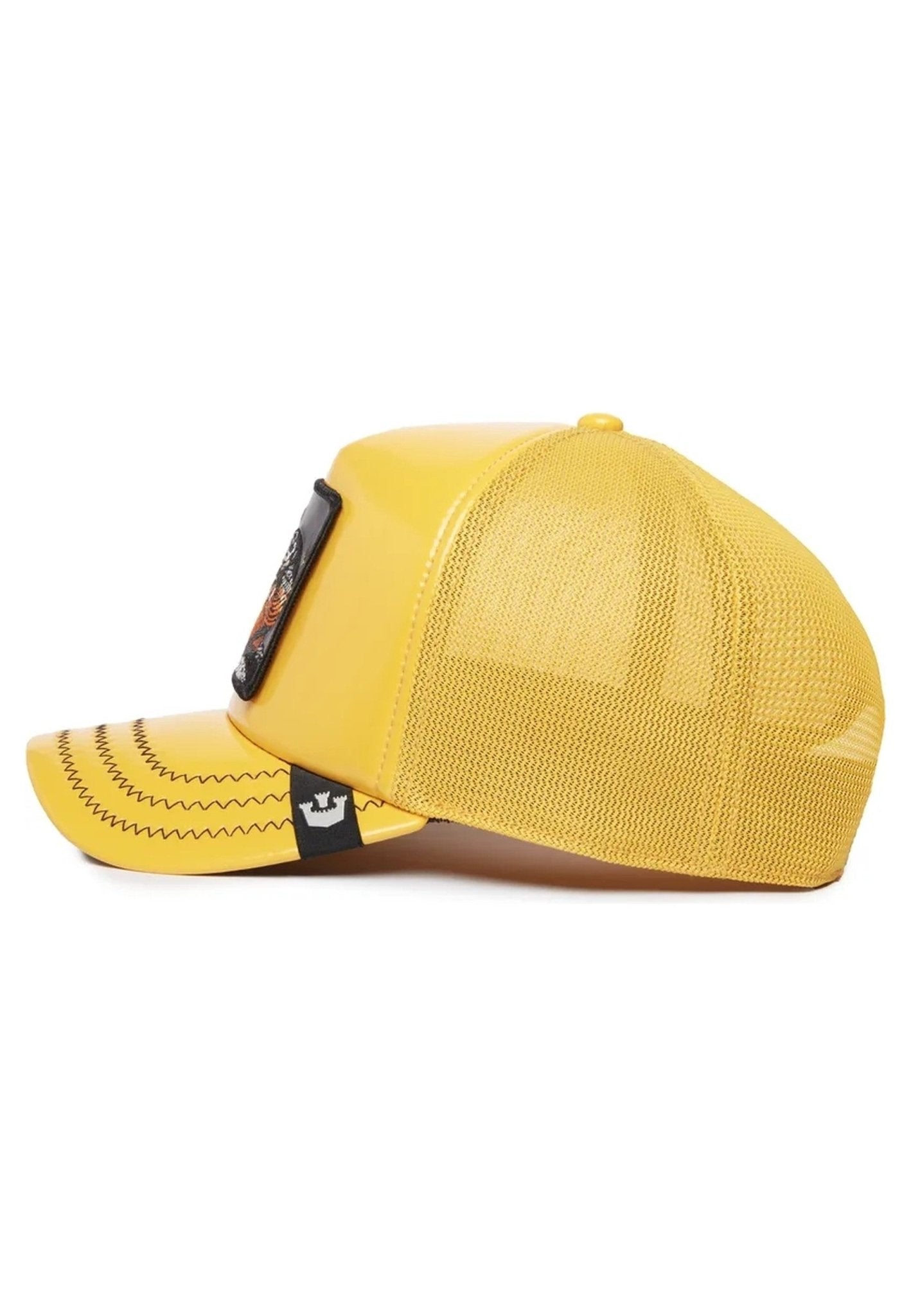 GORRA GOORIN BROS AMARILLA BLACK MAMBA SATIN TRUCKER CAP - AREA ZERO