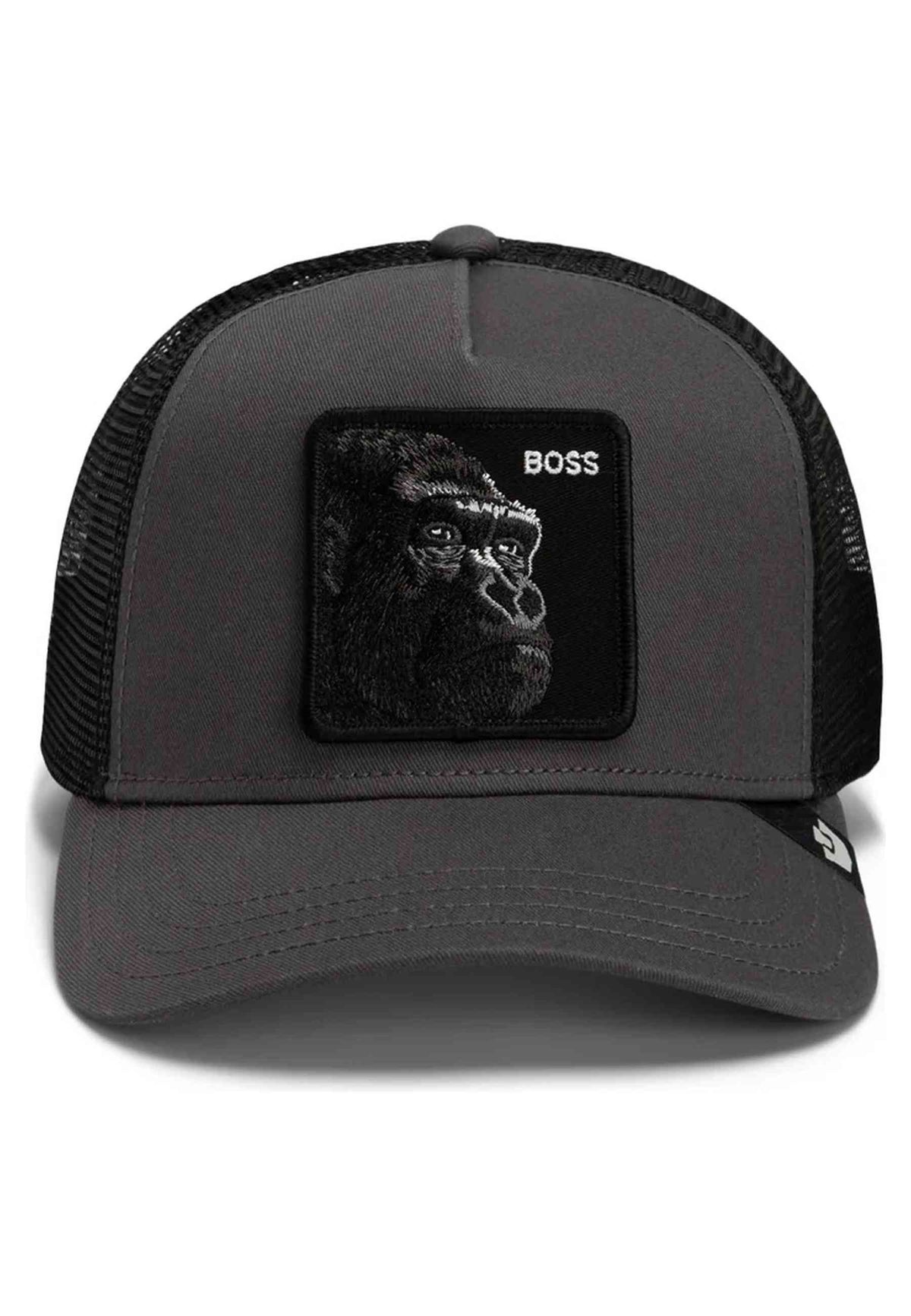 GORRA GOORIN BROS ANTRACITA GORILA THE BOSS TRUCKER CAP