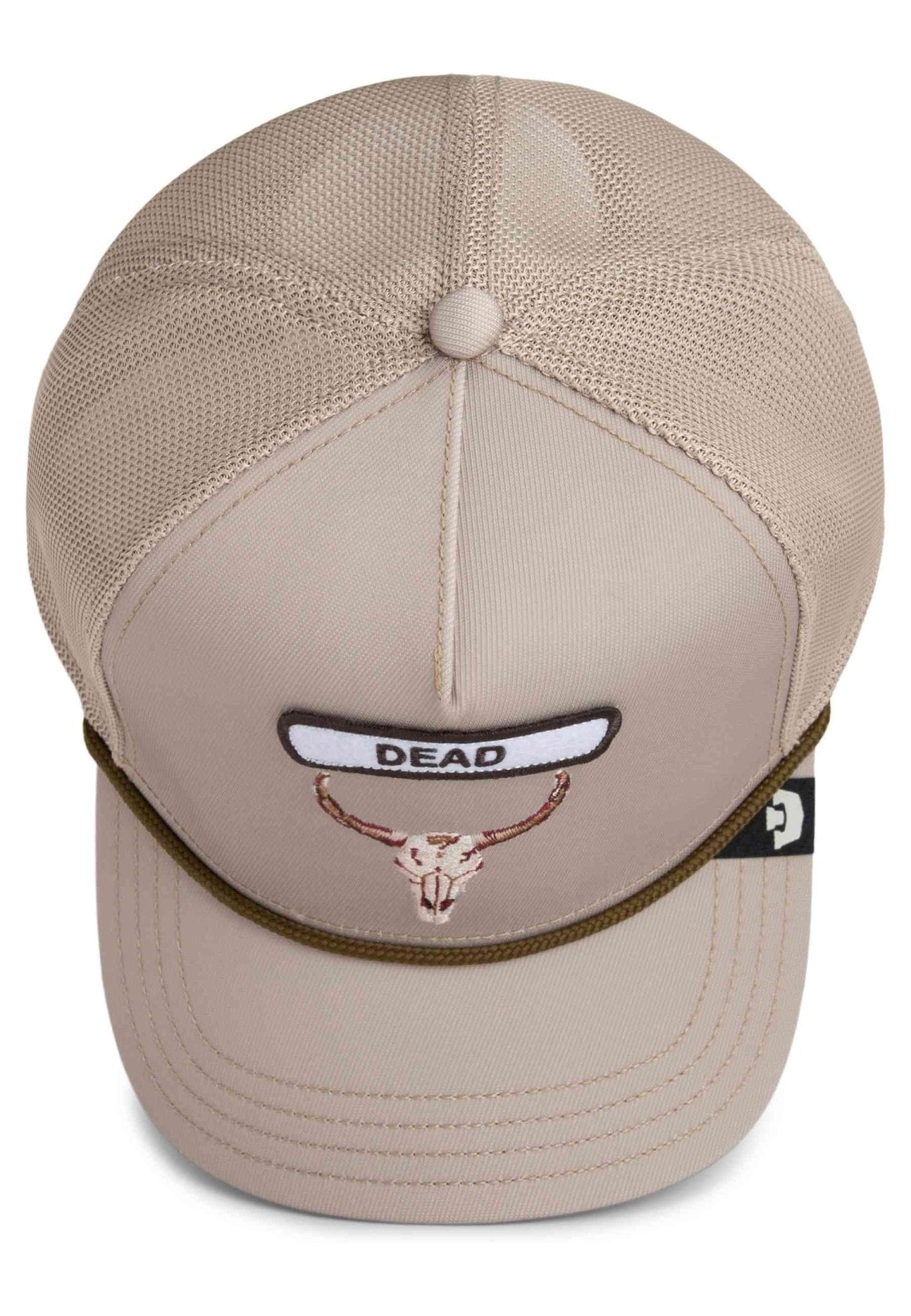 GORRA GOORIN BROS BEIGE CALAVERA GB2 SKULL TRUCKER CAP - AREA ZERO