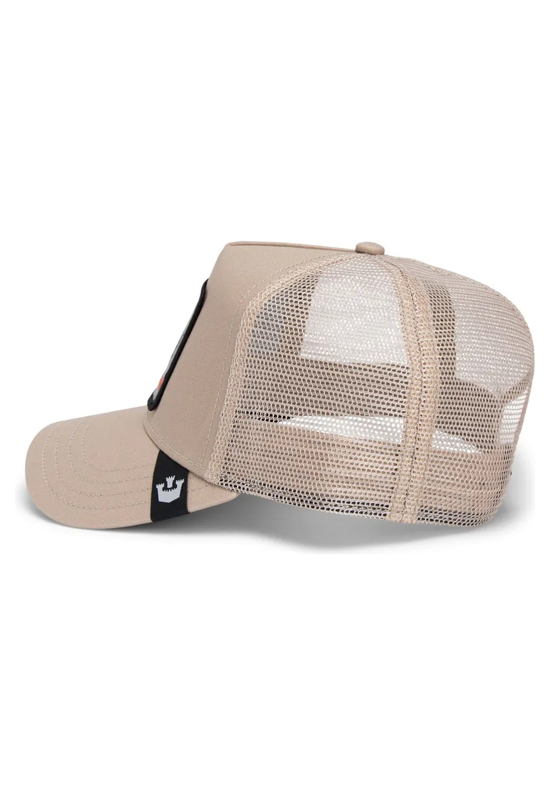 GORRA GOORIN BROS BEIGE DOBERMAN TRUCKER CAP