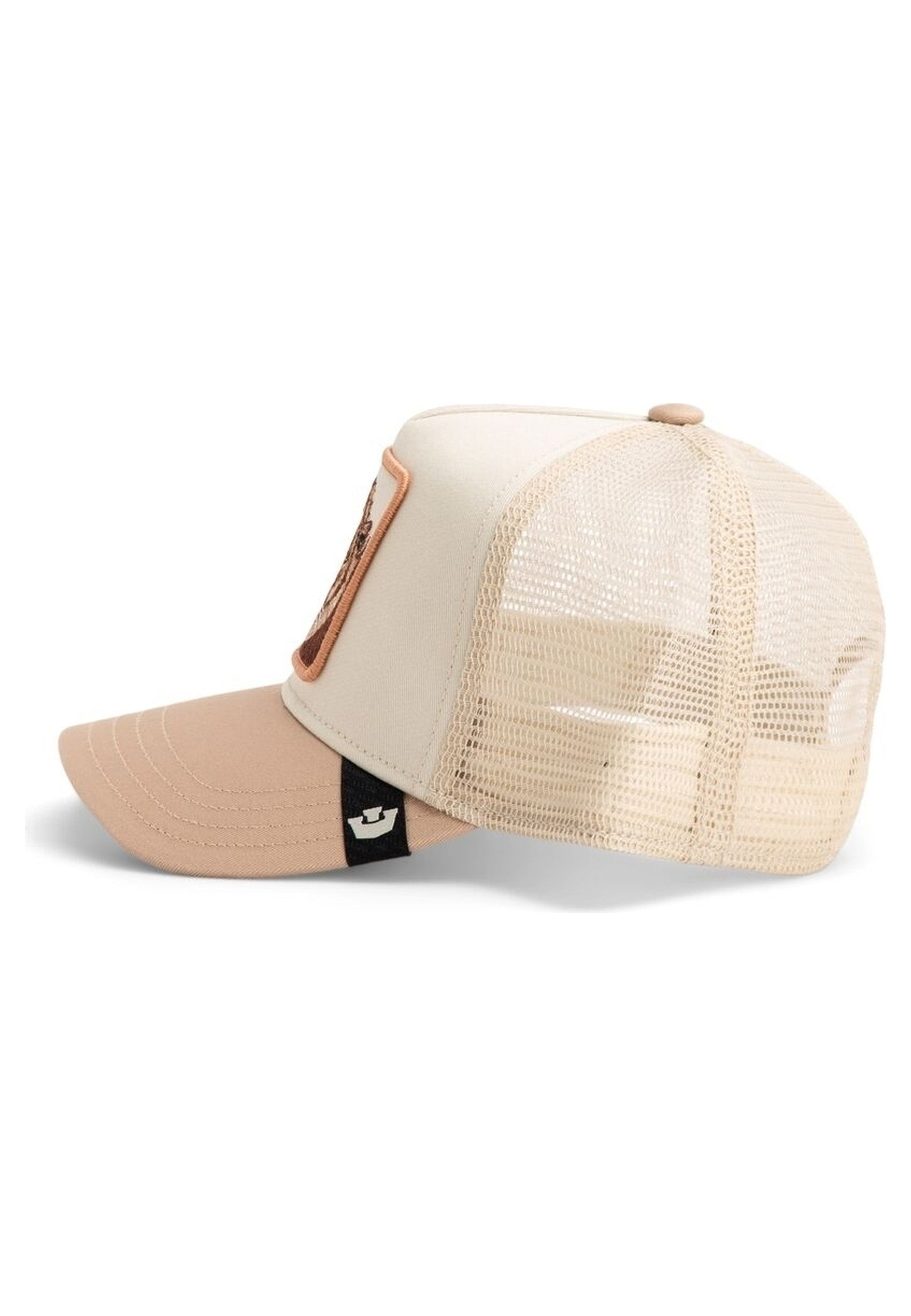 GORRA GOORIN BROS BEIGE LEON KING TRUCKER CAP
