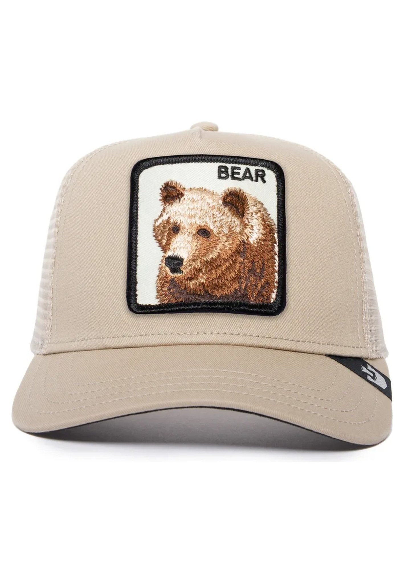 GORRA GOORIN BROS BEIGE OSO THE BEAR TRUCKER CAP - AREA ZERO