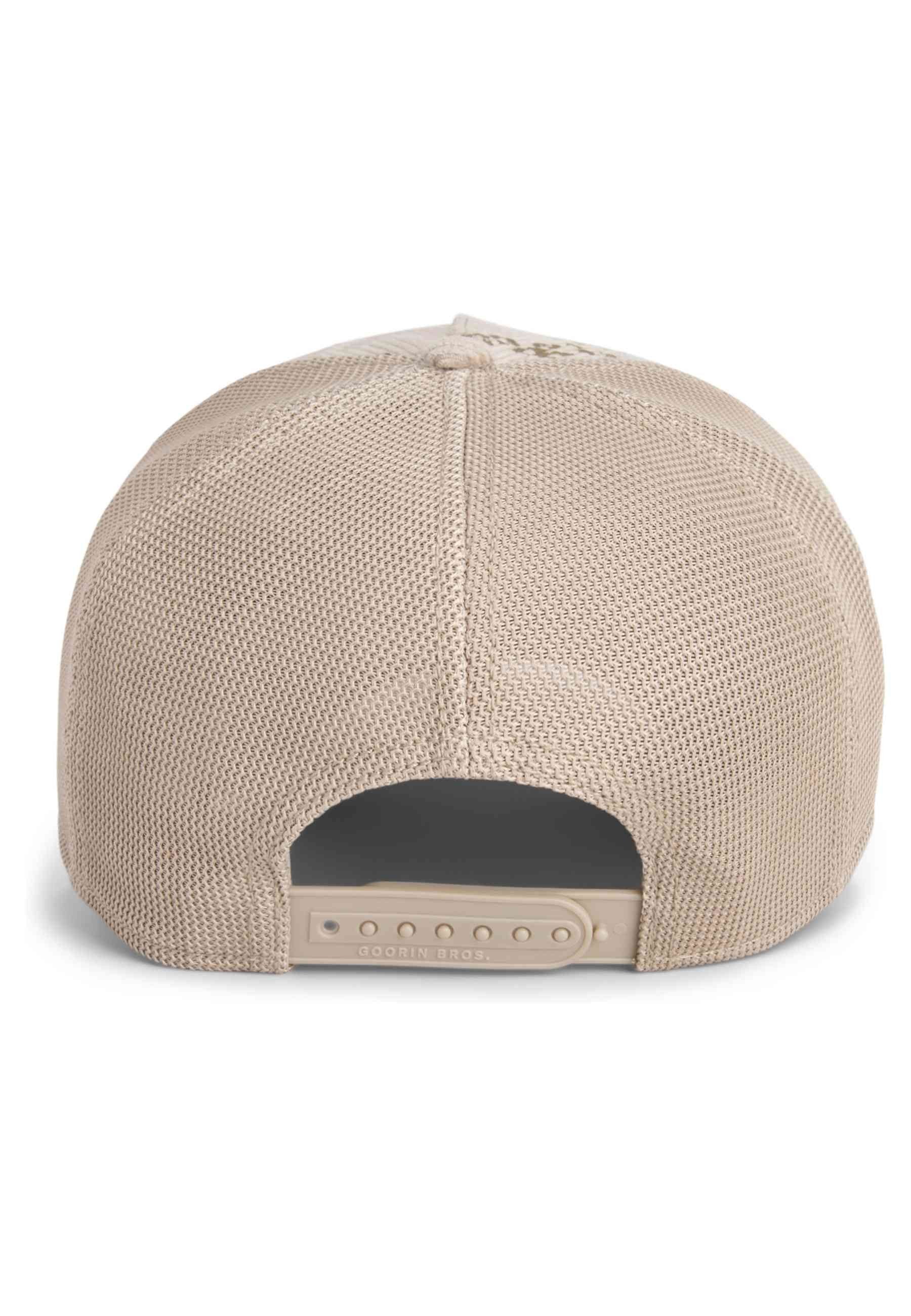 GORRA GOORIN BROS BEIGE PANA LEON KING CAMO TRUCKER CAP