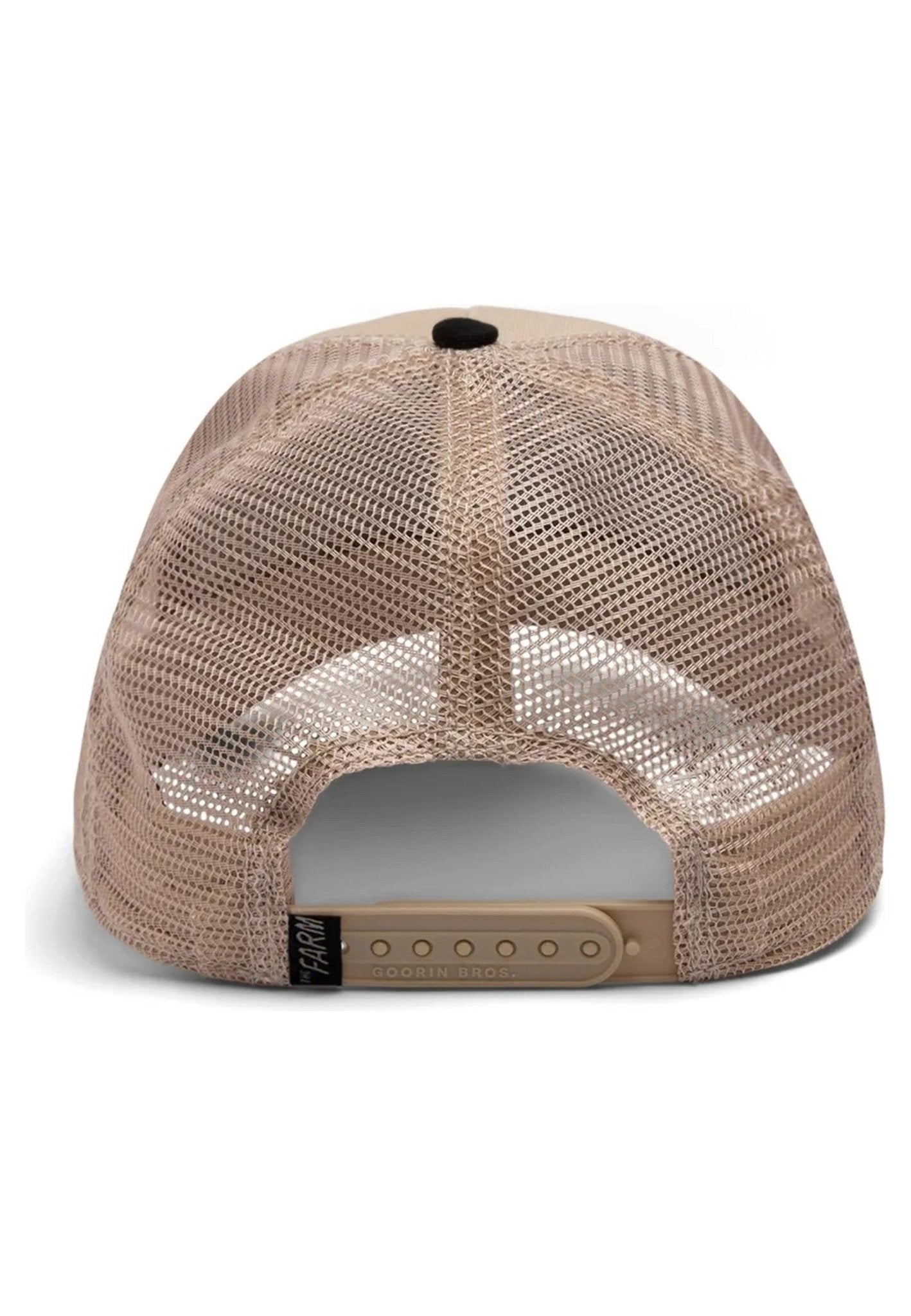 GORRA GOORIN BROS BEIGE VIVORE THE VICIOUS SNAKE TRUCKER CAP - AREA ZERO