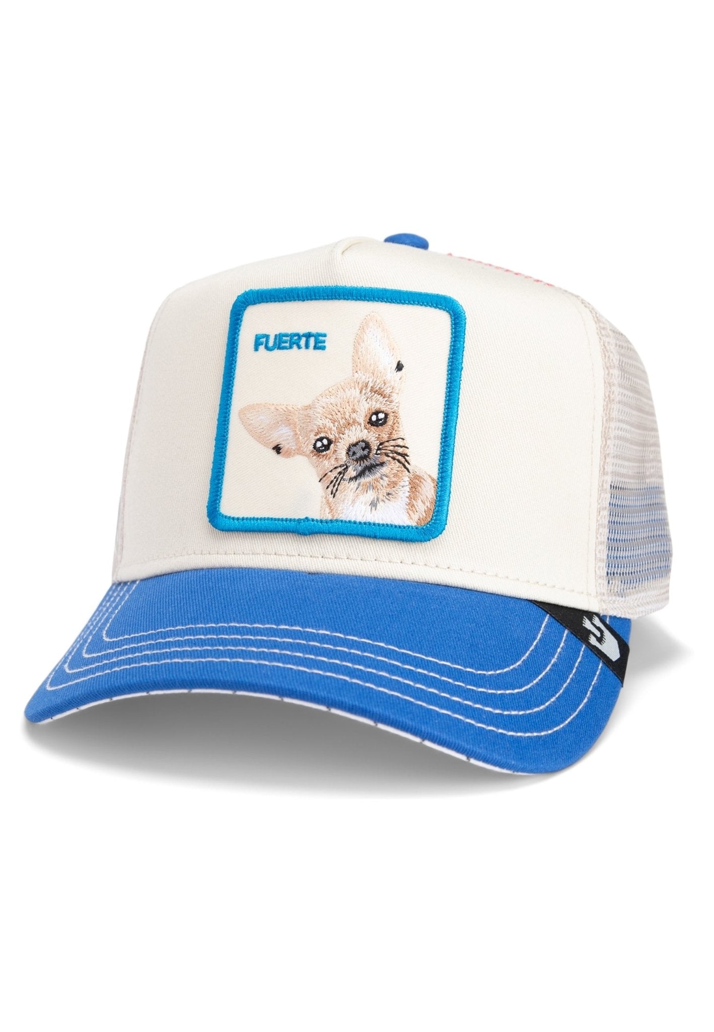 GORRA GOORIN BROS BEIGE/ROYAL CHIHUAHUA THE FUERTE DOT TRUCKER CAP - AREA ZERO