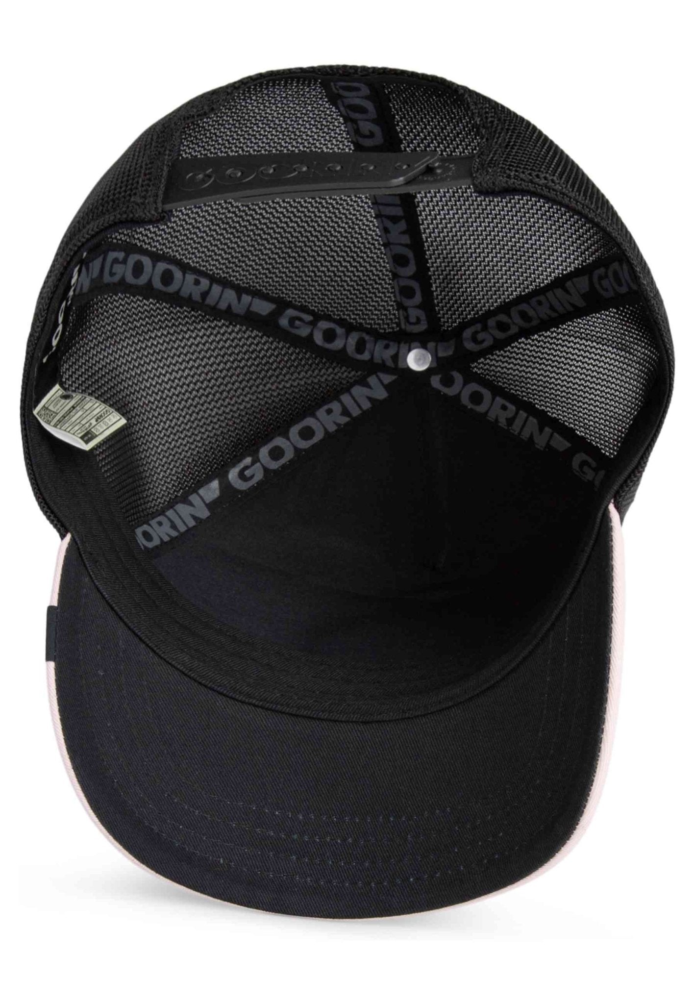 GORRA GOORIN BROS BLANCA CABRA TRICOLOR GOAT TRUCKER CAP - AREA ZERO