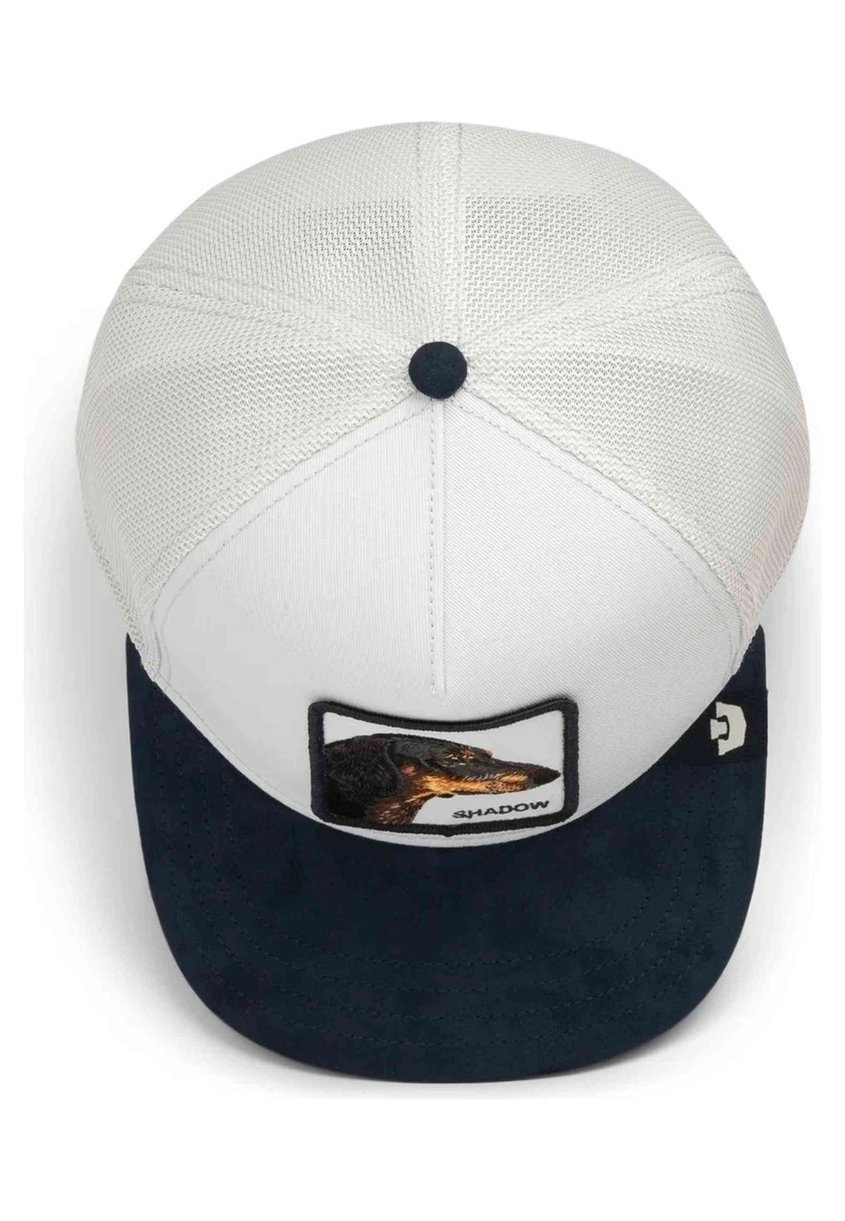 GORRA GOORIN BROS BLANCA DACHSHUND SUEDE SHADOW TRUCKER CAP