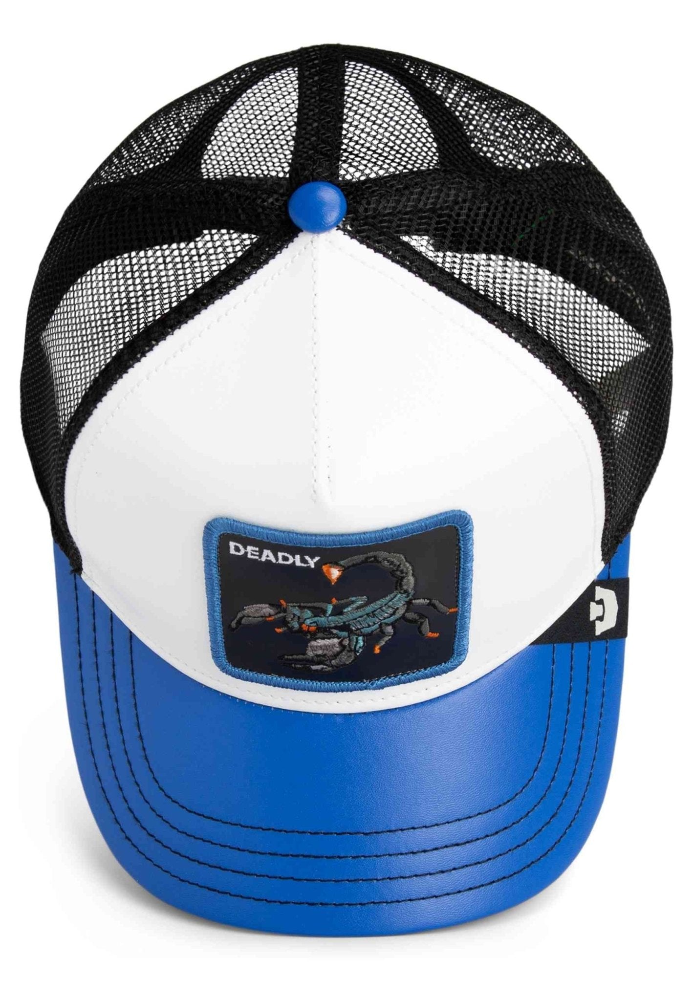 GORRA GOORIN BROS BLANCA ESCORPION COURTSIDE DEADLY TRUCKER CAP - AREA ZERO