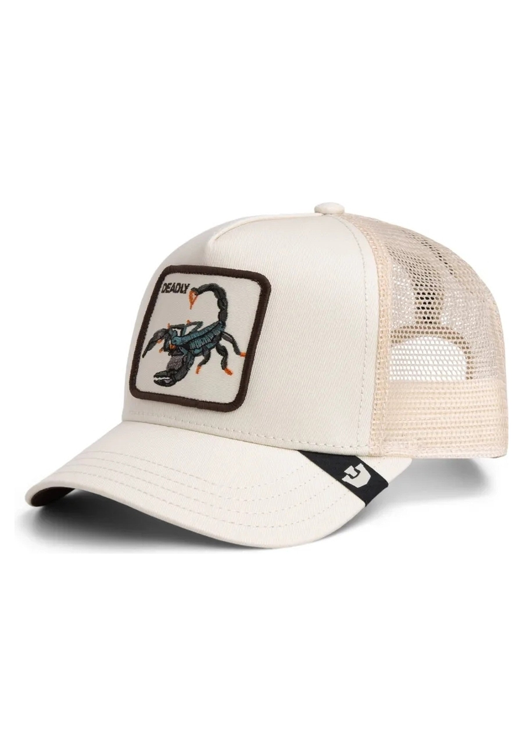 GORRA GOORIN BROS BLANCA ESCORPION DEADLY SCOPION TRUCKER CAP