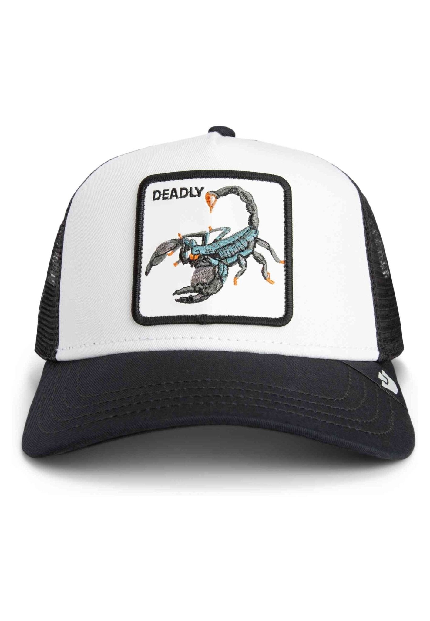 GORRA GOORIN BROS BLANCA ESCORPION DEADLY TRUCKER CAP - AREA ZERO