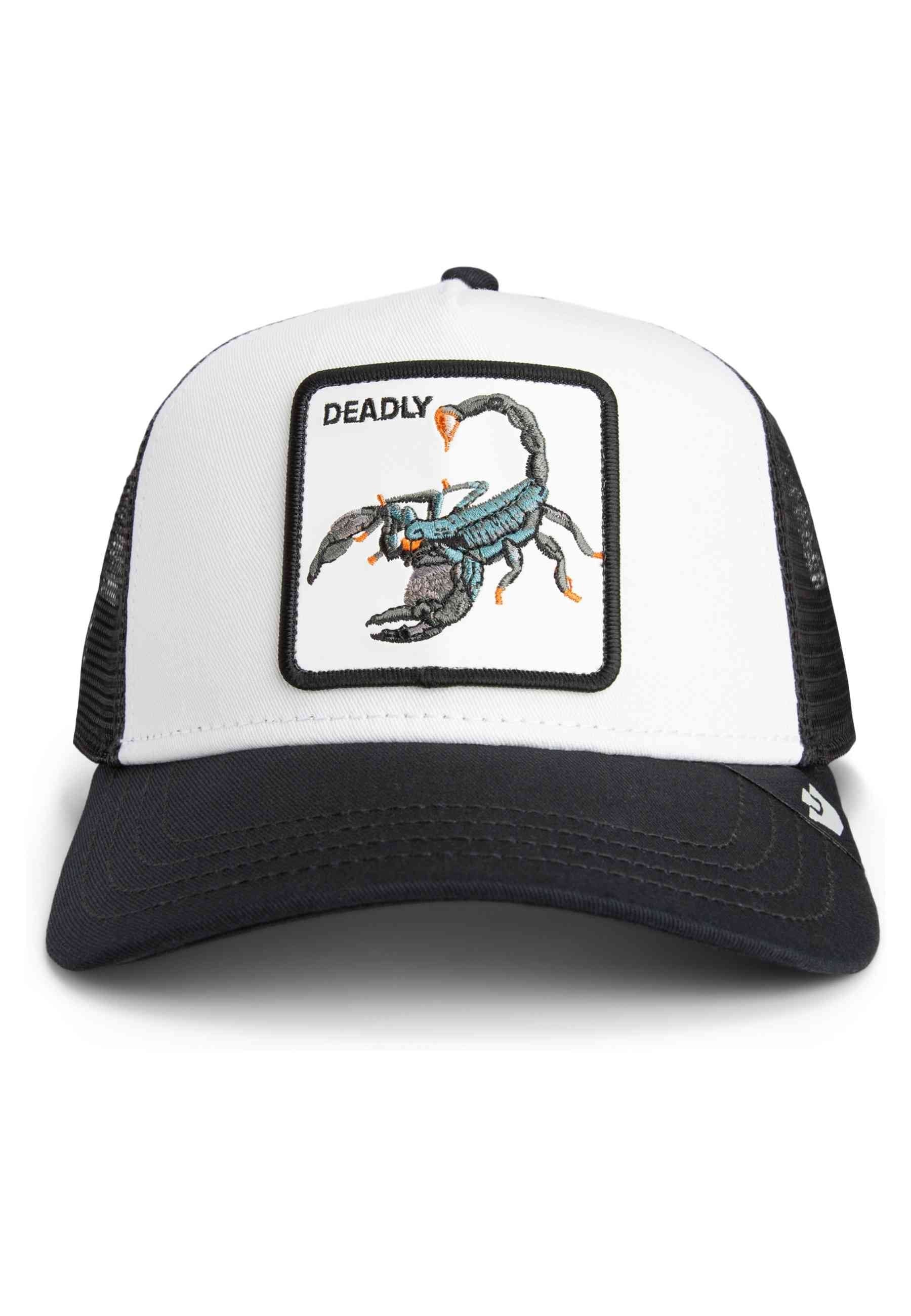 GORRA GOORIN BROS BLANCA ESCORPION DEADLY TRUCKER CAP