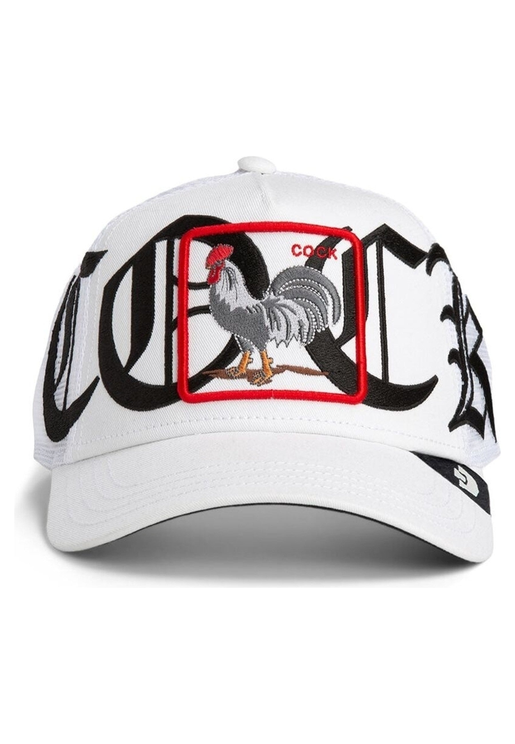 GORRA GOORIN BROS BLANCA GALLO OLD ENGLISH COCK TRUCKER CAP