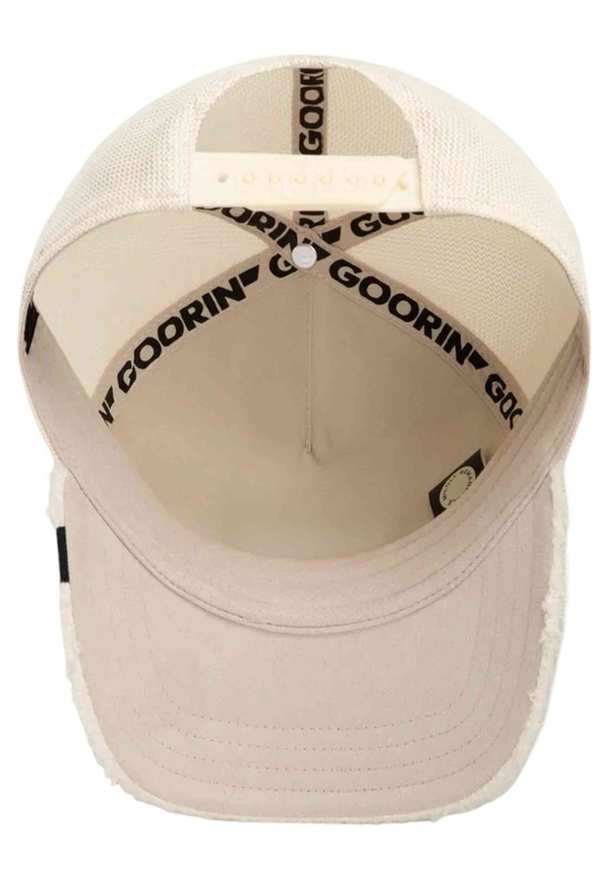 GORRA GOORIN BROS BLANCA OSITO DOUBLE STUFFED TEDDY TRUCKER CAP