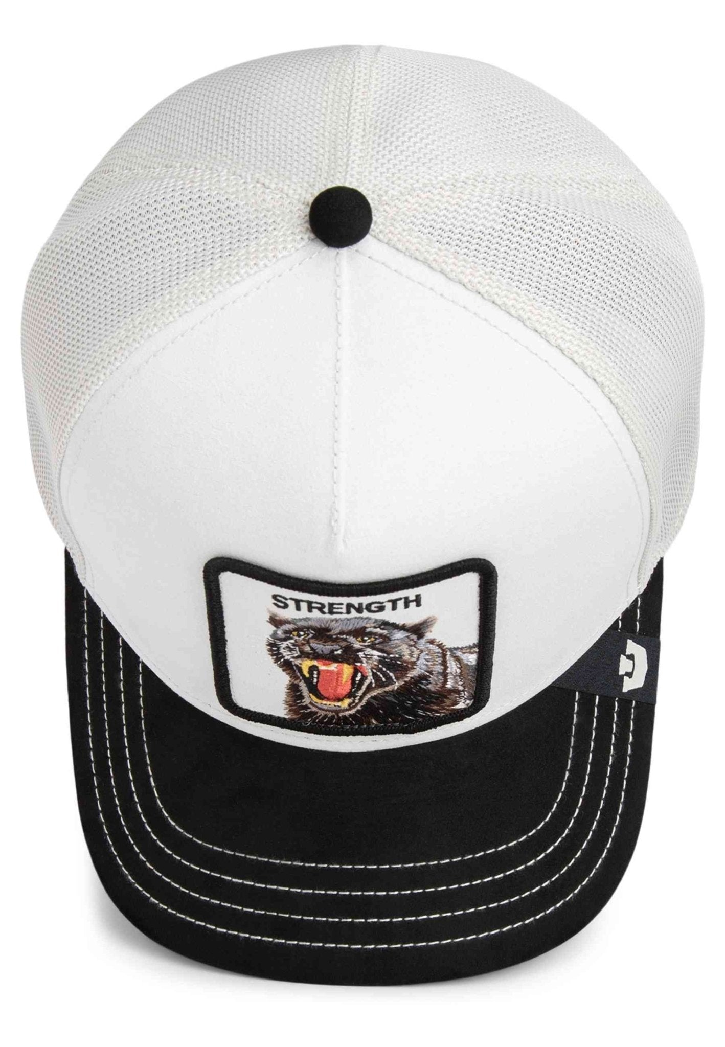 GORRA GOORIN BROS BLANCA PANTERA SUEDE PANTHER TRUCKER CAP - AREA ZERO