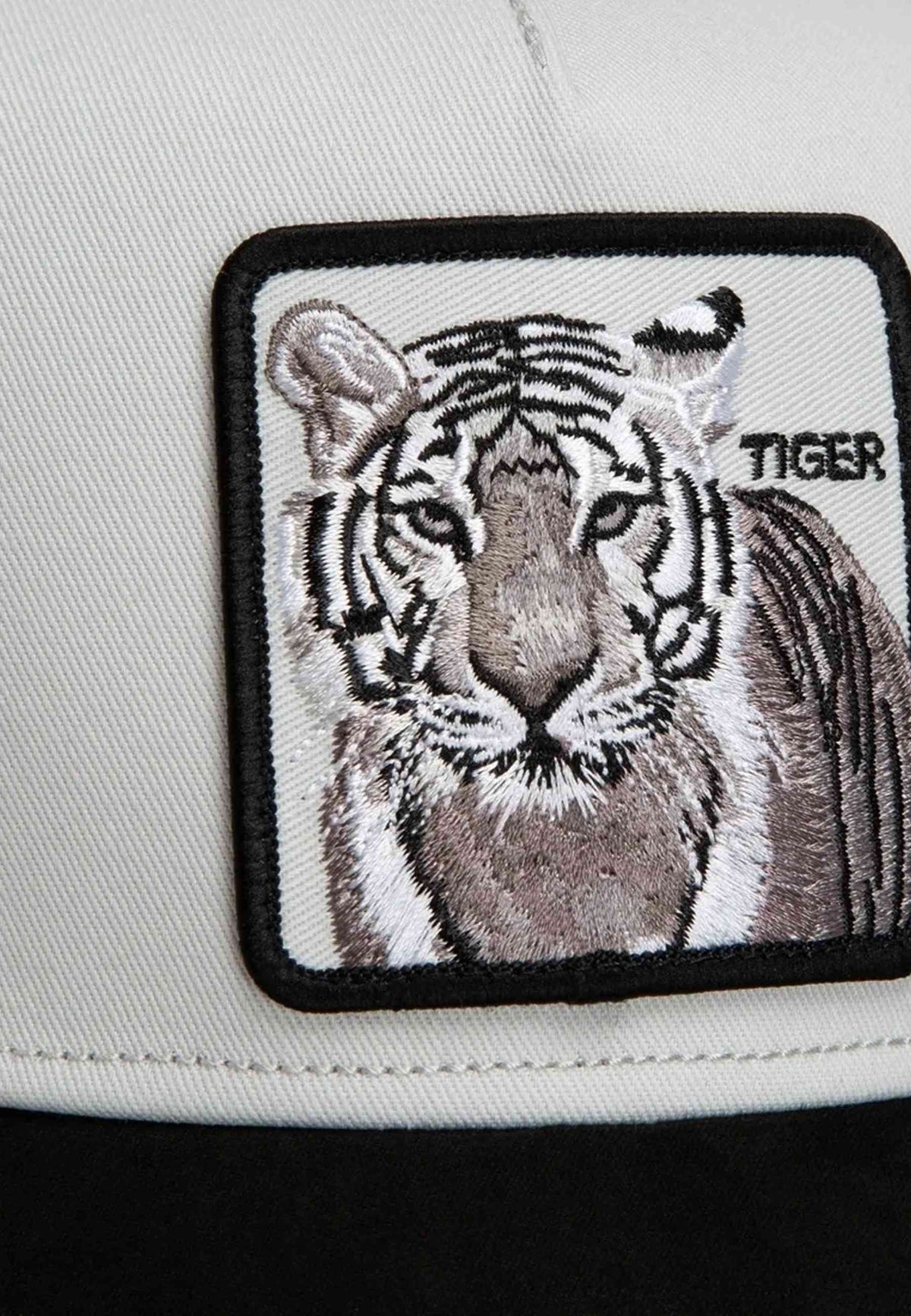 GORRA GOORIN BROS BLANCA TIGRE SUEDE TIGER TRUCKER CAP