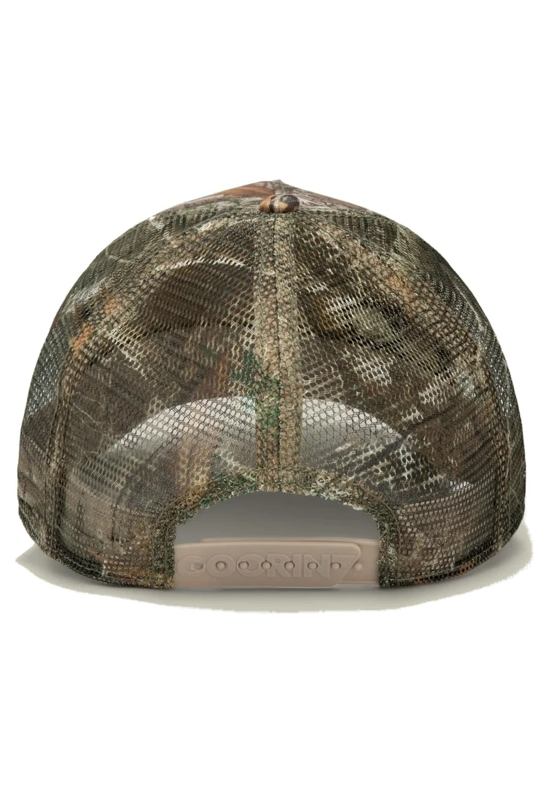 GORRA GOORIN BROS CAMUFLAJE PERRO REALTREE EDGE GRUMP DOG TRUCKER CAP