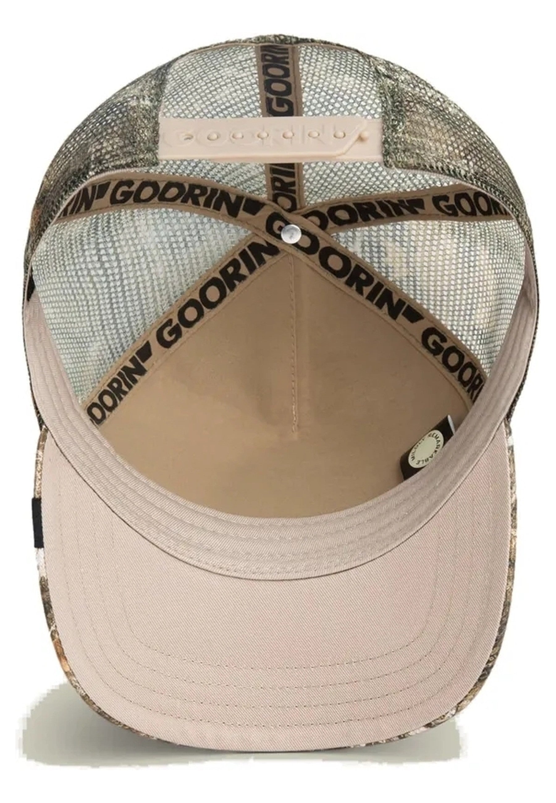 GORRA GOORIN BROS CAMUFLAJE PERRO REALTREE EDGE GRUMP DOG TRUCKER CAP