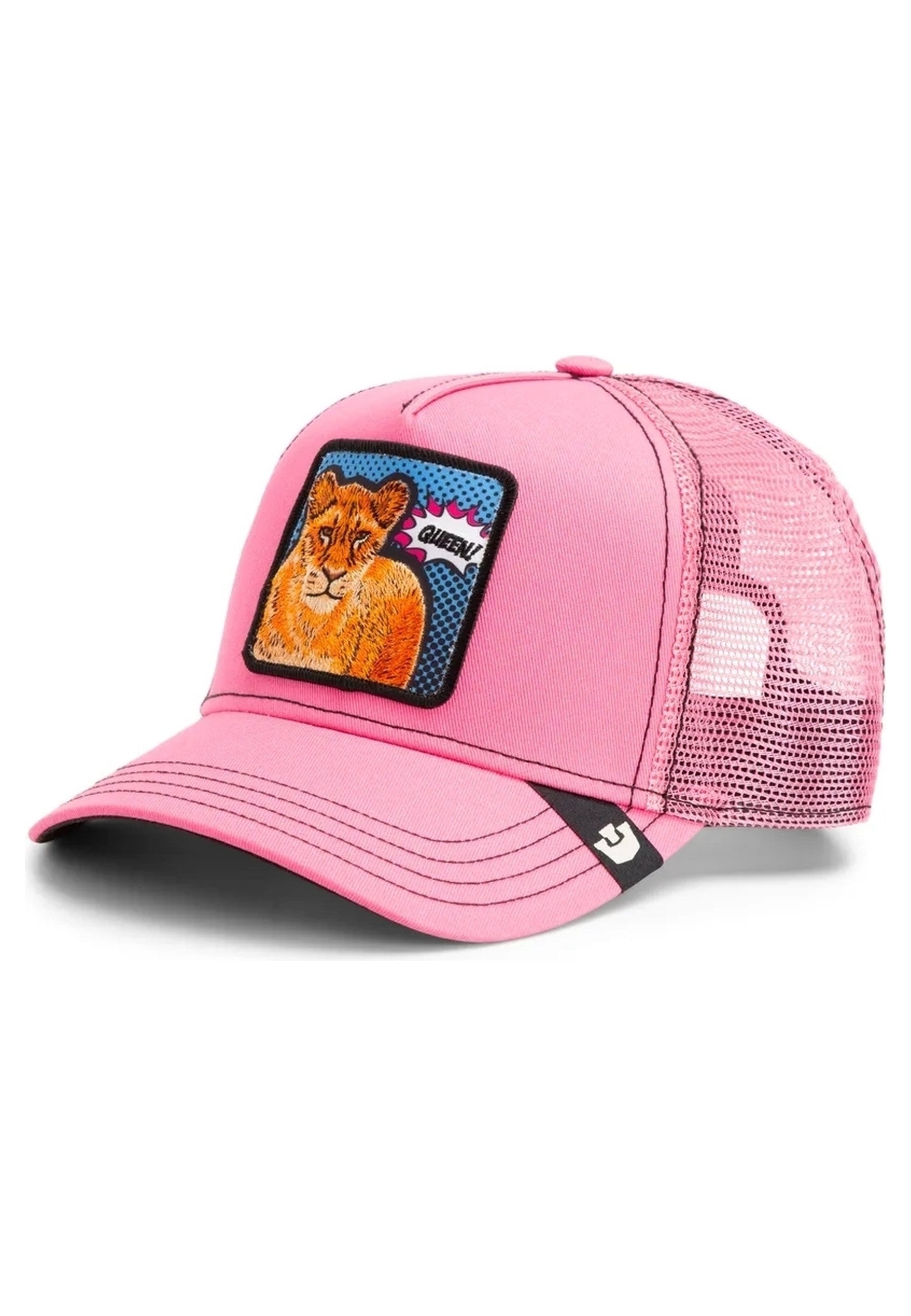 GORRA GOORIN BROS FUXIA LEONA POP ART QUEEN LION TRUCKER CAP