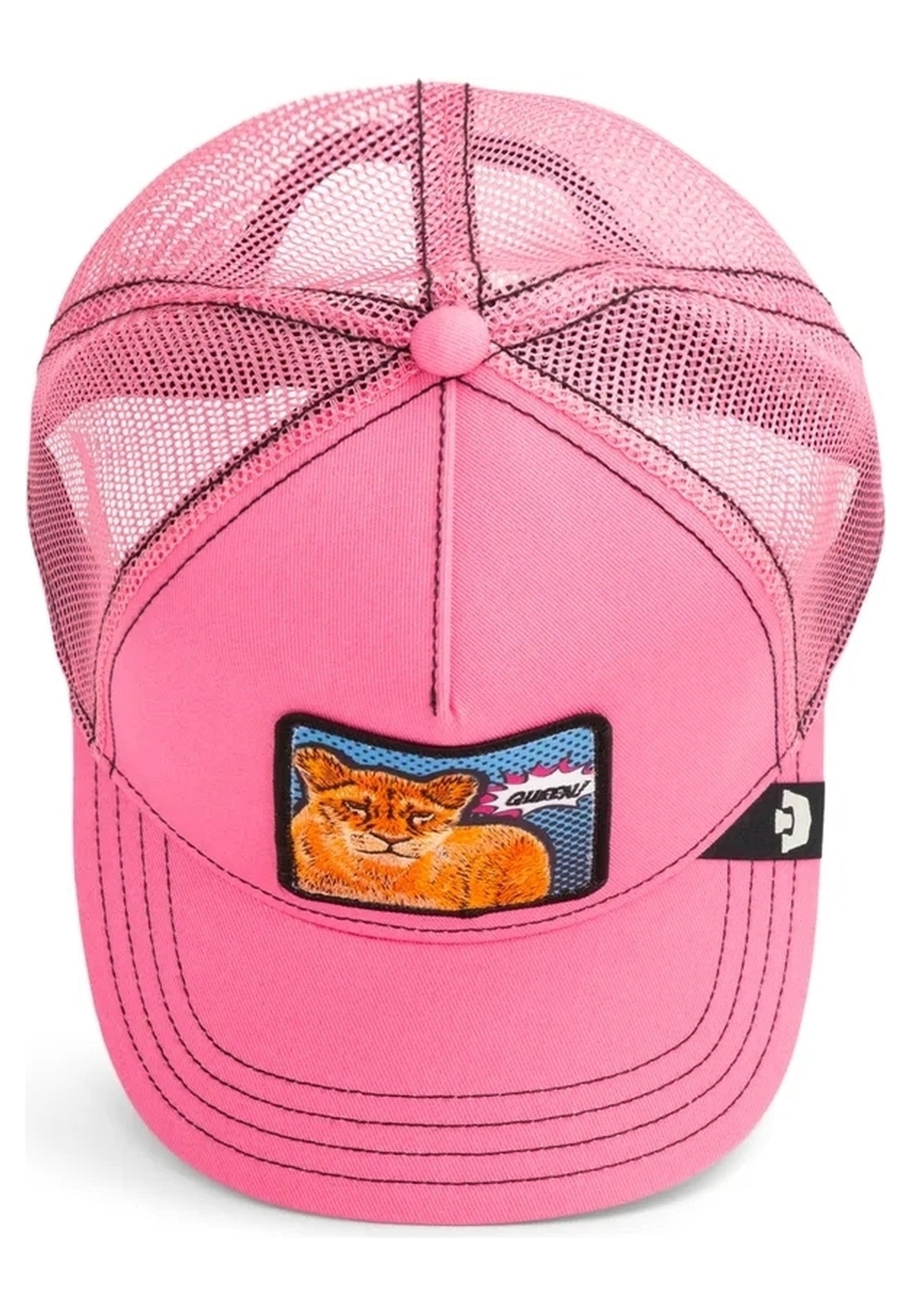 GORRA GOORIN BROS FUXIA LEONA POP ART QUEEN LION TRUCKER CAP