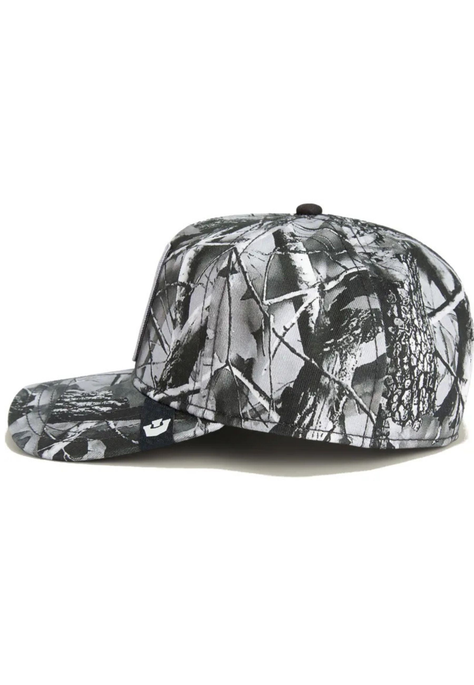 GORRA GOORIN BROS GRIS CAMUFLAJE BISONTE RUTHLESS CAMO 5 PANELS CAP