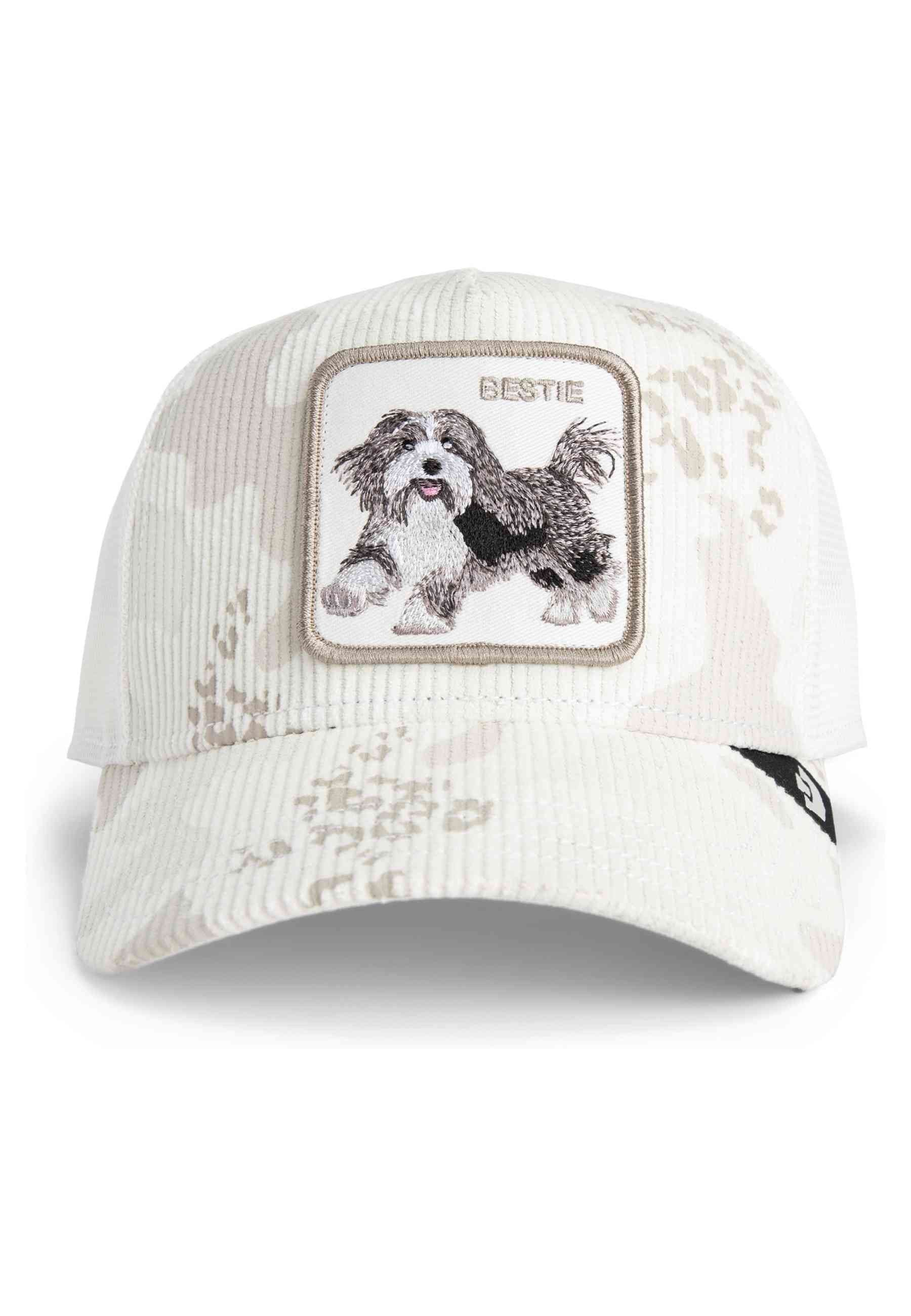GORRA GOORIN BROS GRIS PANA CAMO PEQUINES BESTIE CAMO TRUCKER CAP