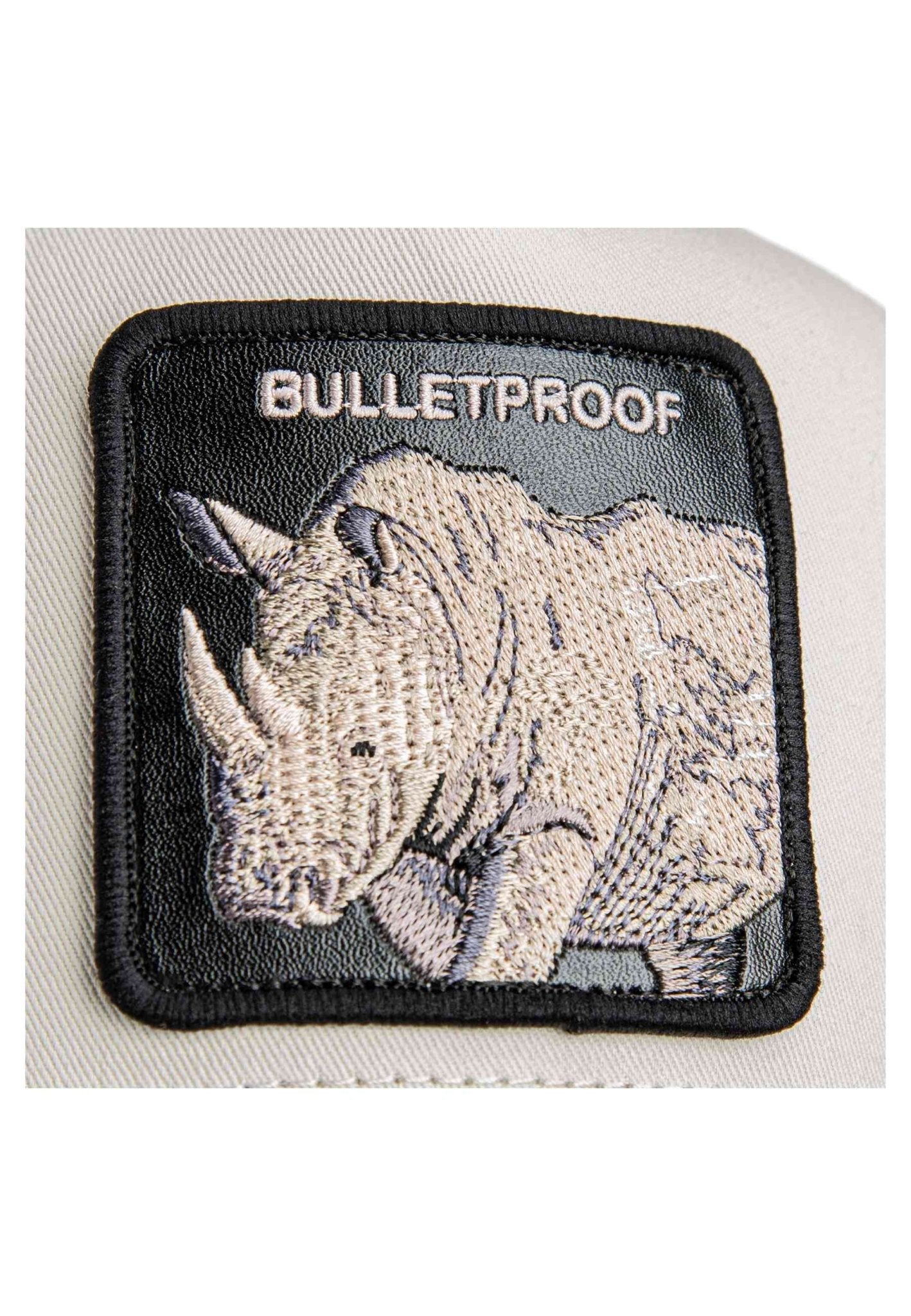GORRA GOORIN BROS GRIS RINOCERONTE BULLETPROOF TRUCKER CAP - AREA ZERO