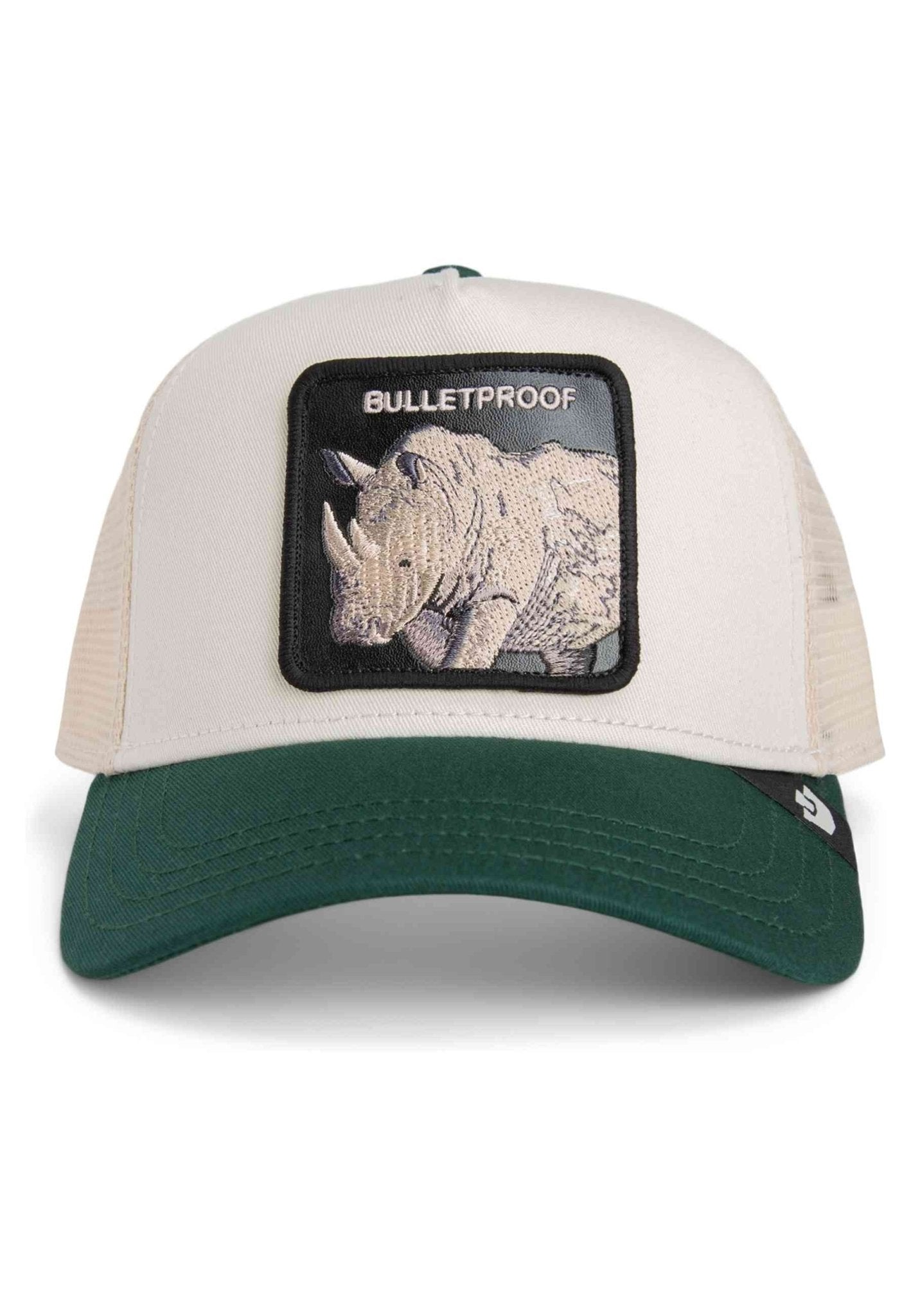 GORRA GOORIN BROS GRIS RINOCERONTE BULLETPROOF TRUCKER CAP - AREA ZERO