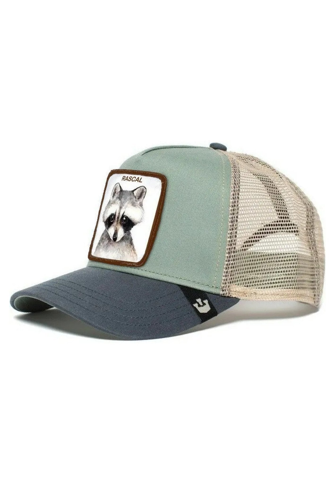 GORRA GOORIN BROS JUNIOR CELESTE MAPACHE LITTLE RASCAL TRUCKER CAP - AREA ZERO