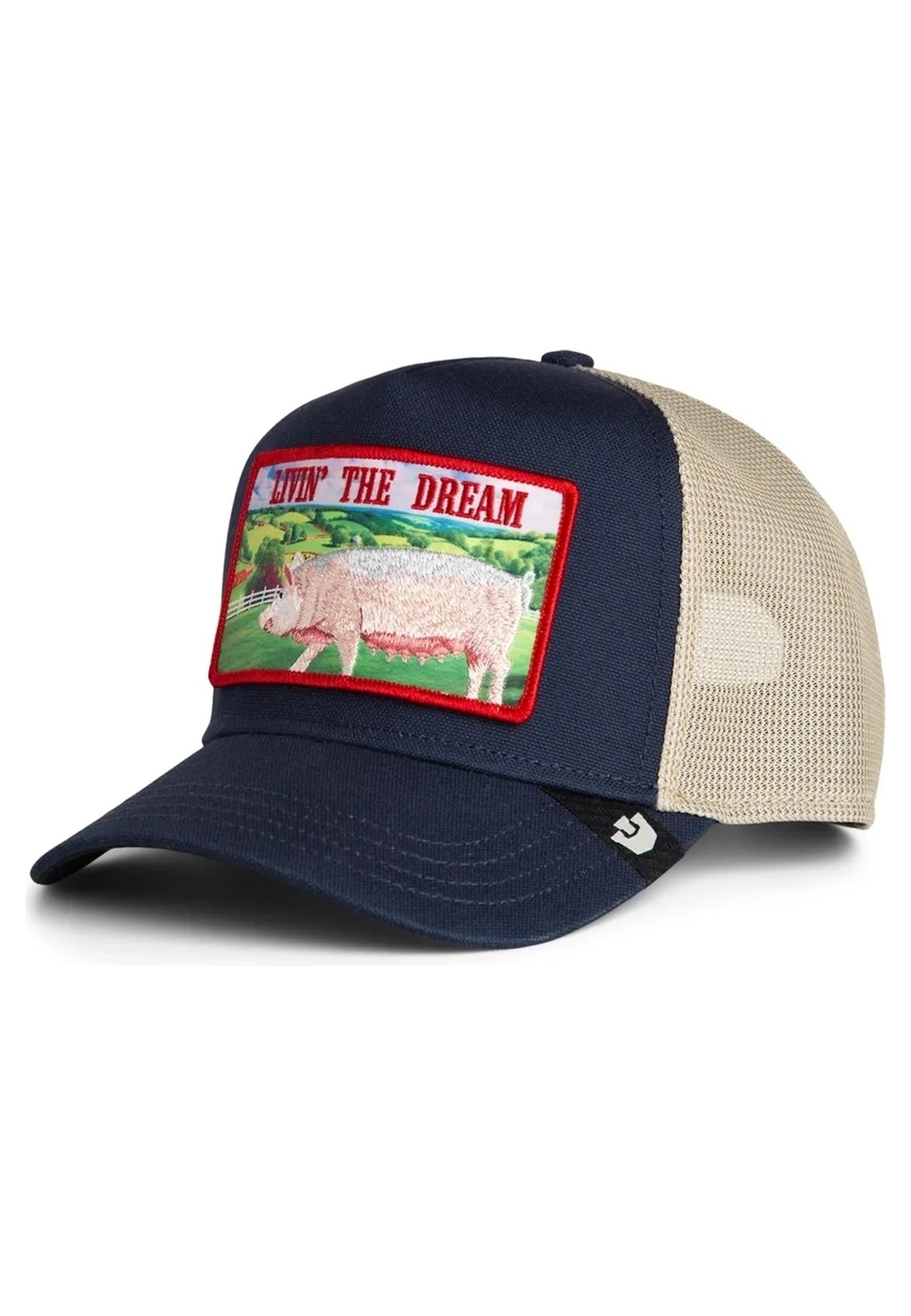 GORRA GOORIN BROS MARINO CERDO GREENER GRAS LIVIN THE DREAM TRUCKER CAP
