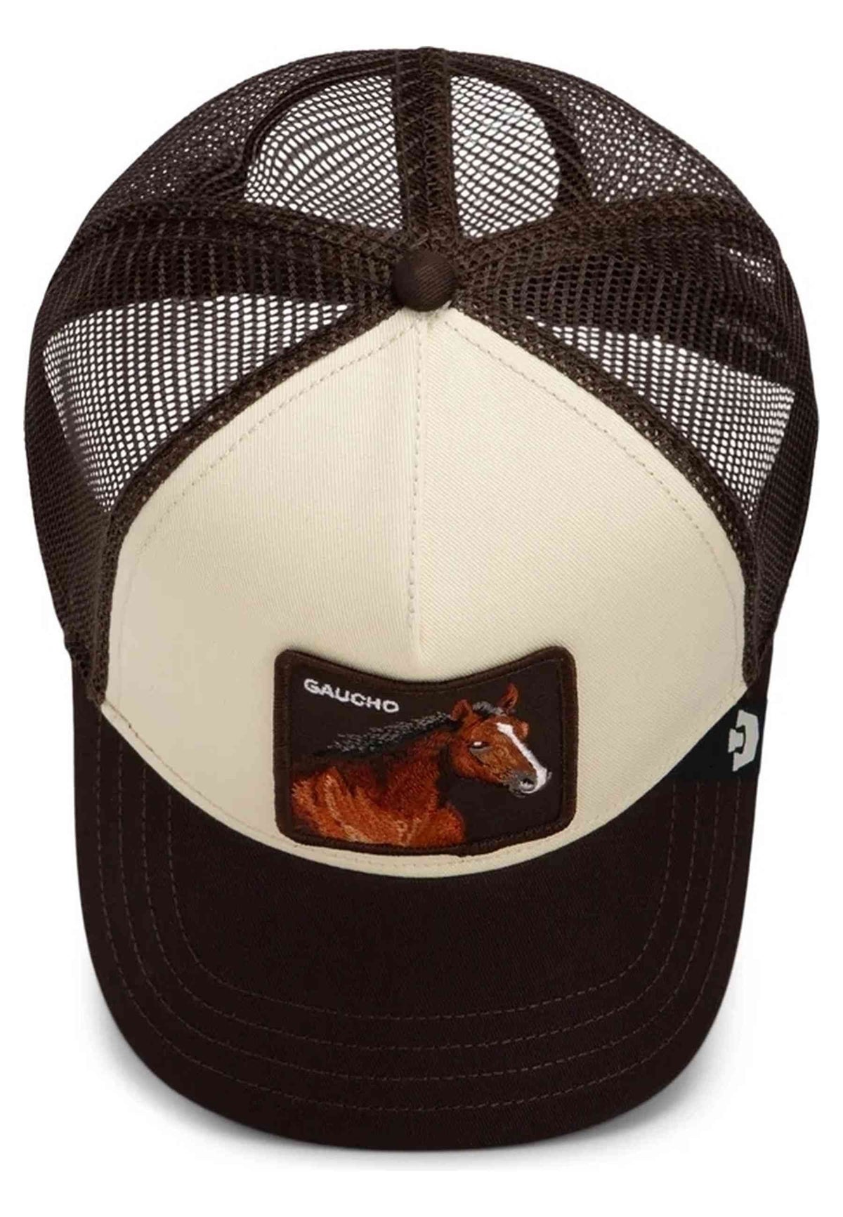 GORRA GOORIN BROS MARRON CABALLO GAUCHO TRUCKER CAP