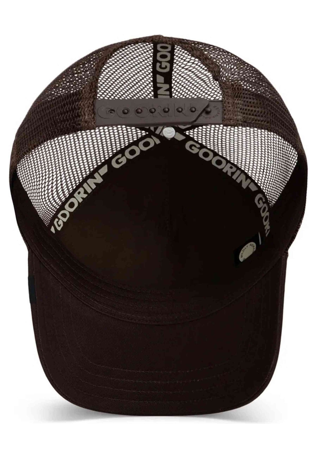 GORRA GOORIN BROS MARRON CABALLO GAUCHO TRUCKER CAP
