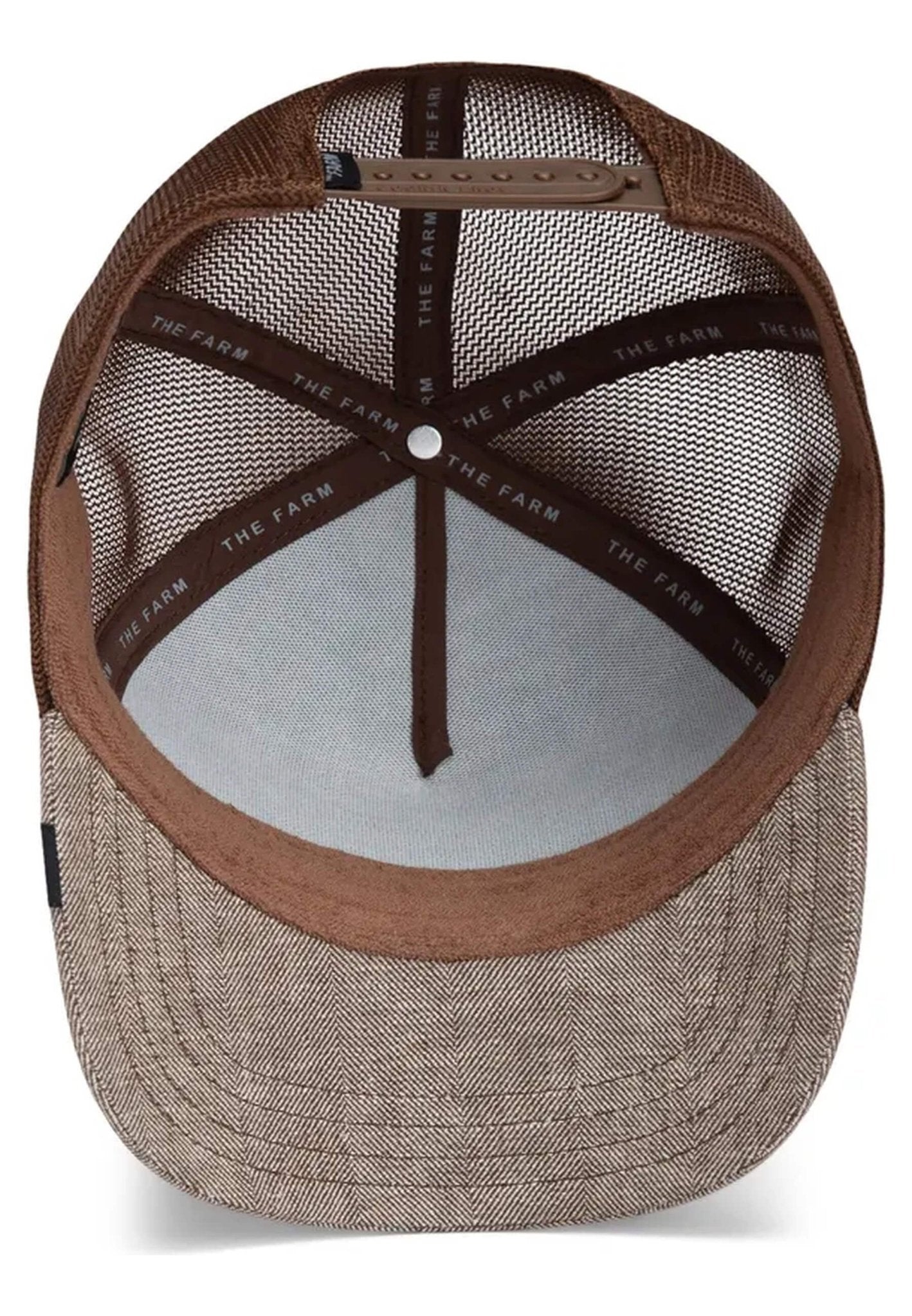 GORRA GOORIN BROS MARRON CHIHUAHUA SUITED FRIEND TRUCKER CAP - AREA ZERO