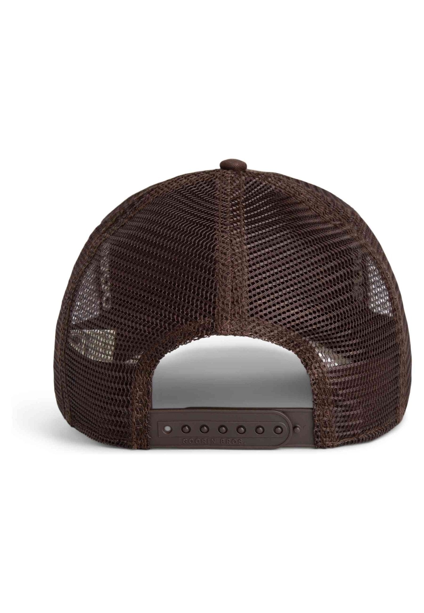GORRA GOORIN BROS MARRON PUERCOESPIN PRICK TRUCKER CAP - AREA ZERO