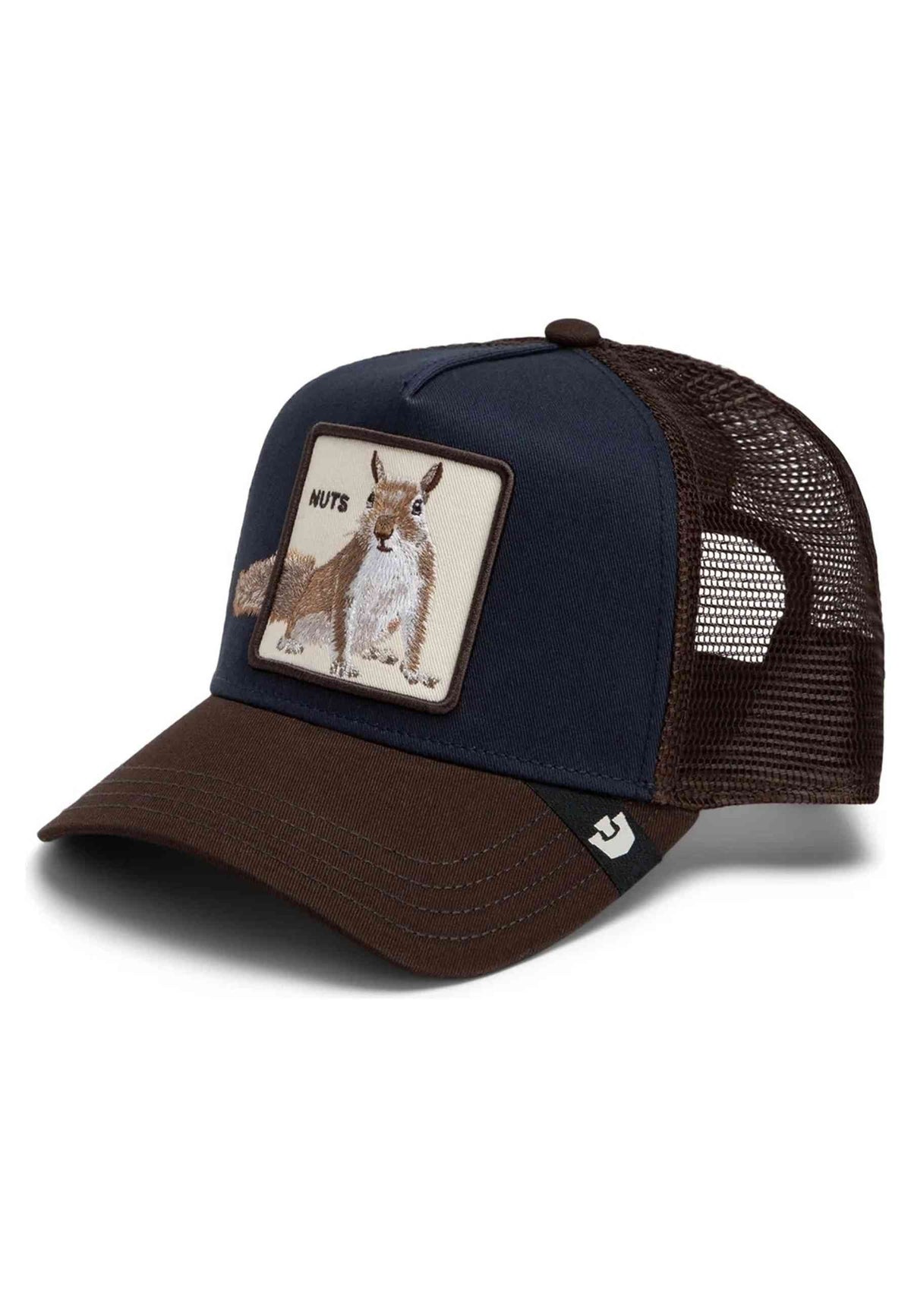 GORRA GOORIN BROS NEGRA ARDILLA OVER THE LINE SQUIRREL TRUCKER CAP